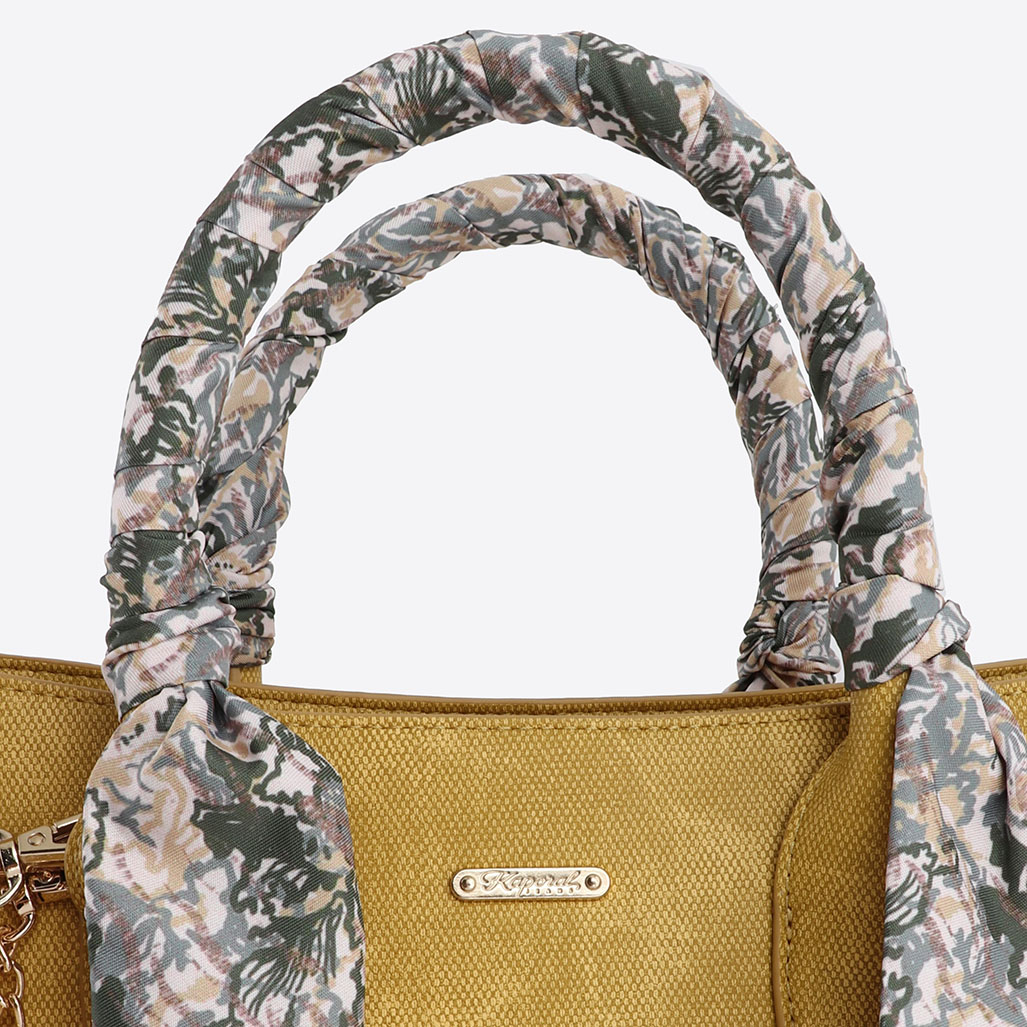 Sac a main jaune Femme Dacil Kaporal
