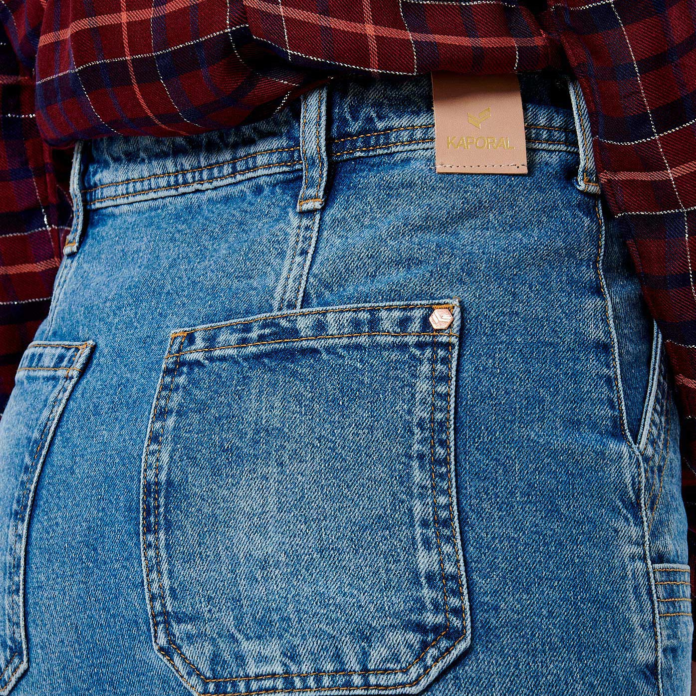 Jupe en jean kaporal shop