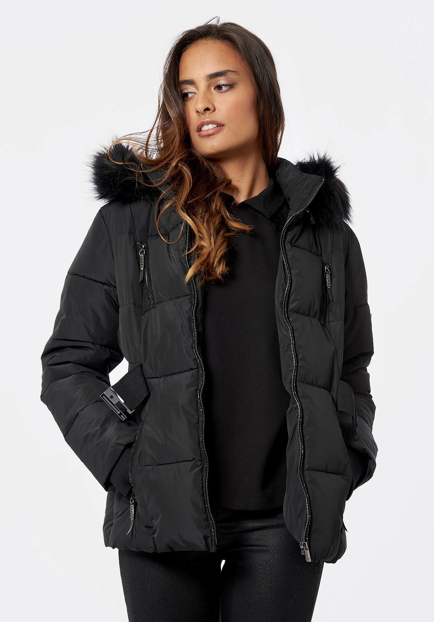 Doudoune kaporal sales femme noir