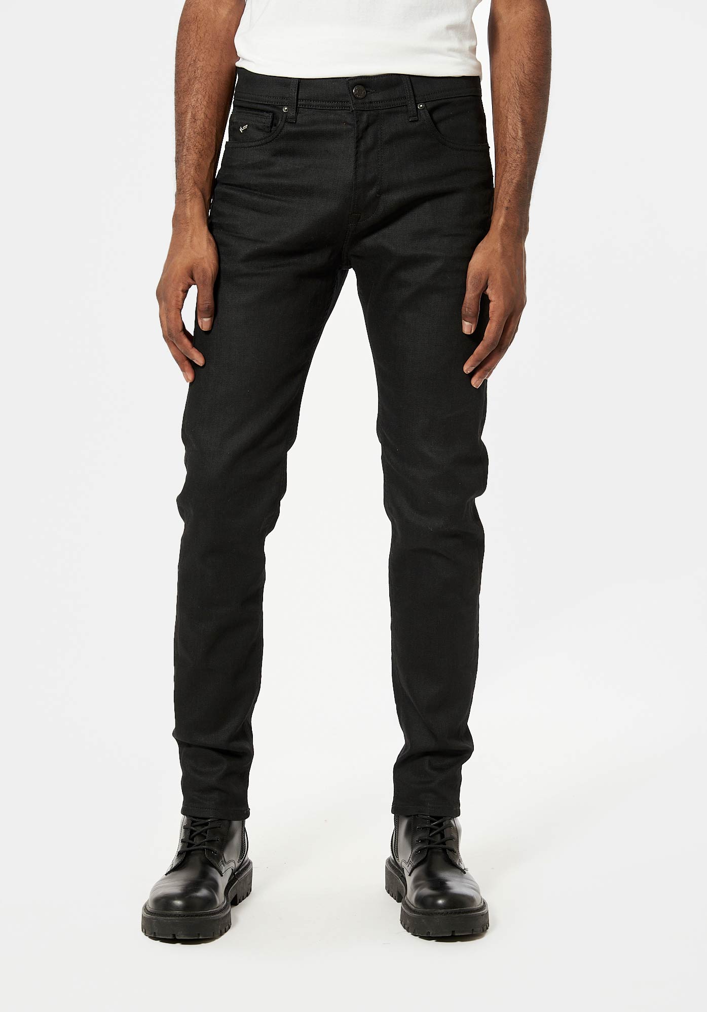 Jean Slim Homme brut colore ou delave Kaporal
