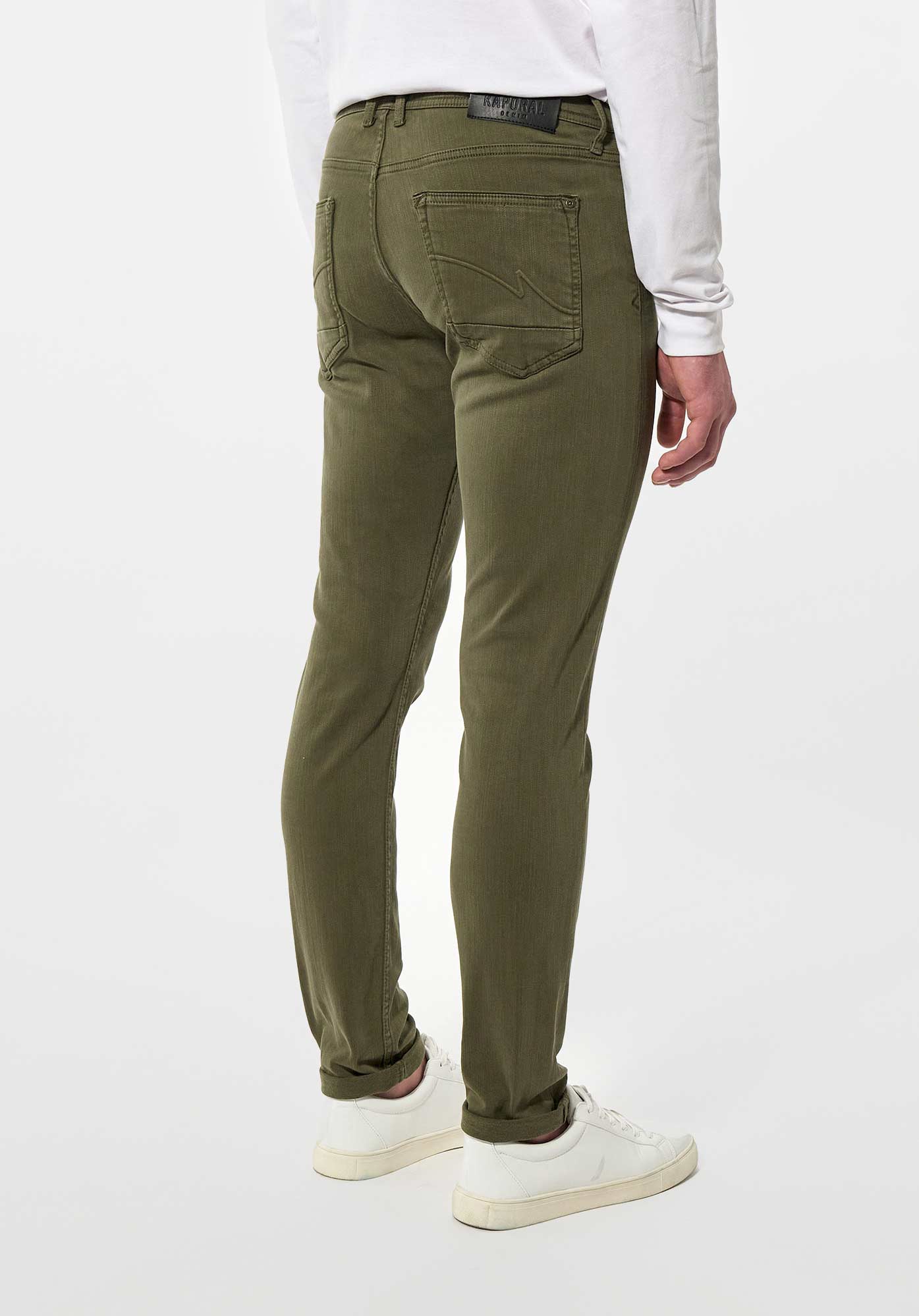Jeans hot sale kaki homme