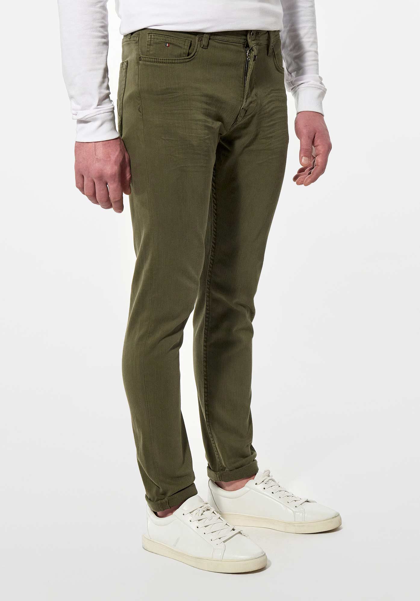Jean deals homme kaki