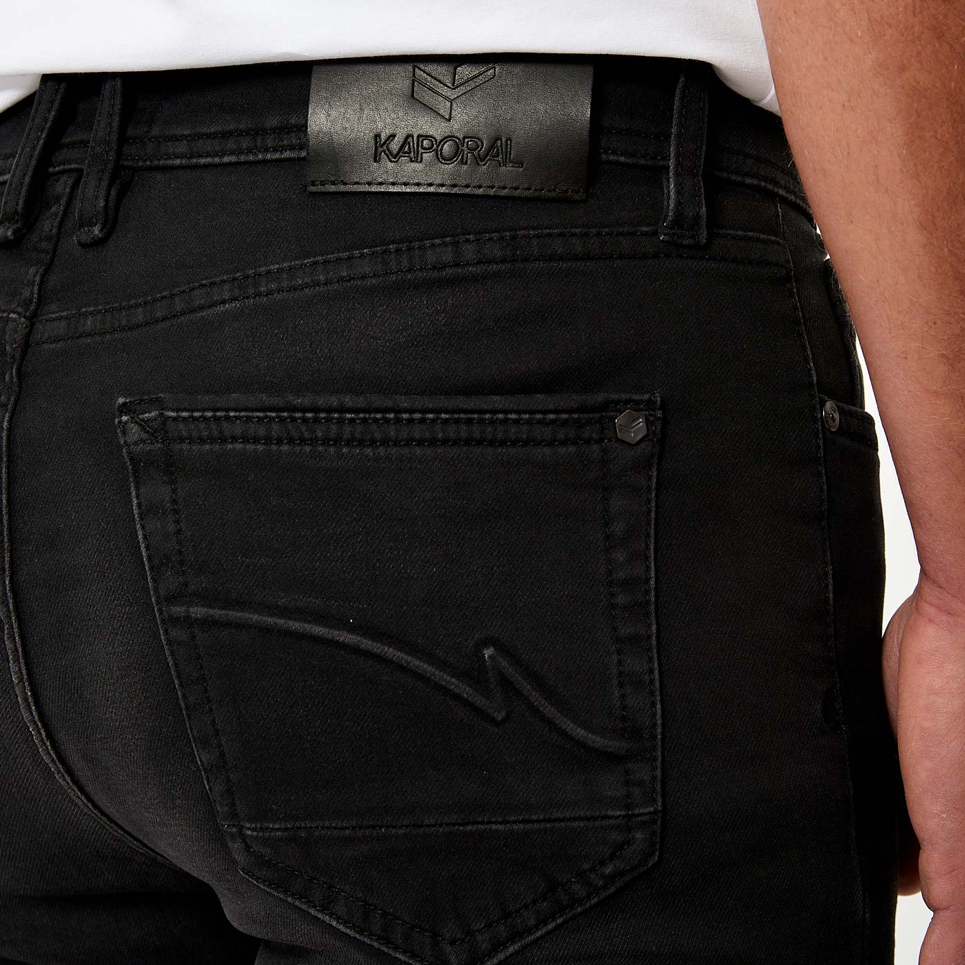 Jean sales kaporal noir