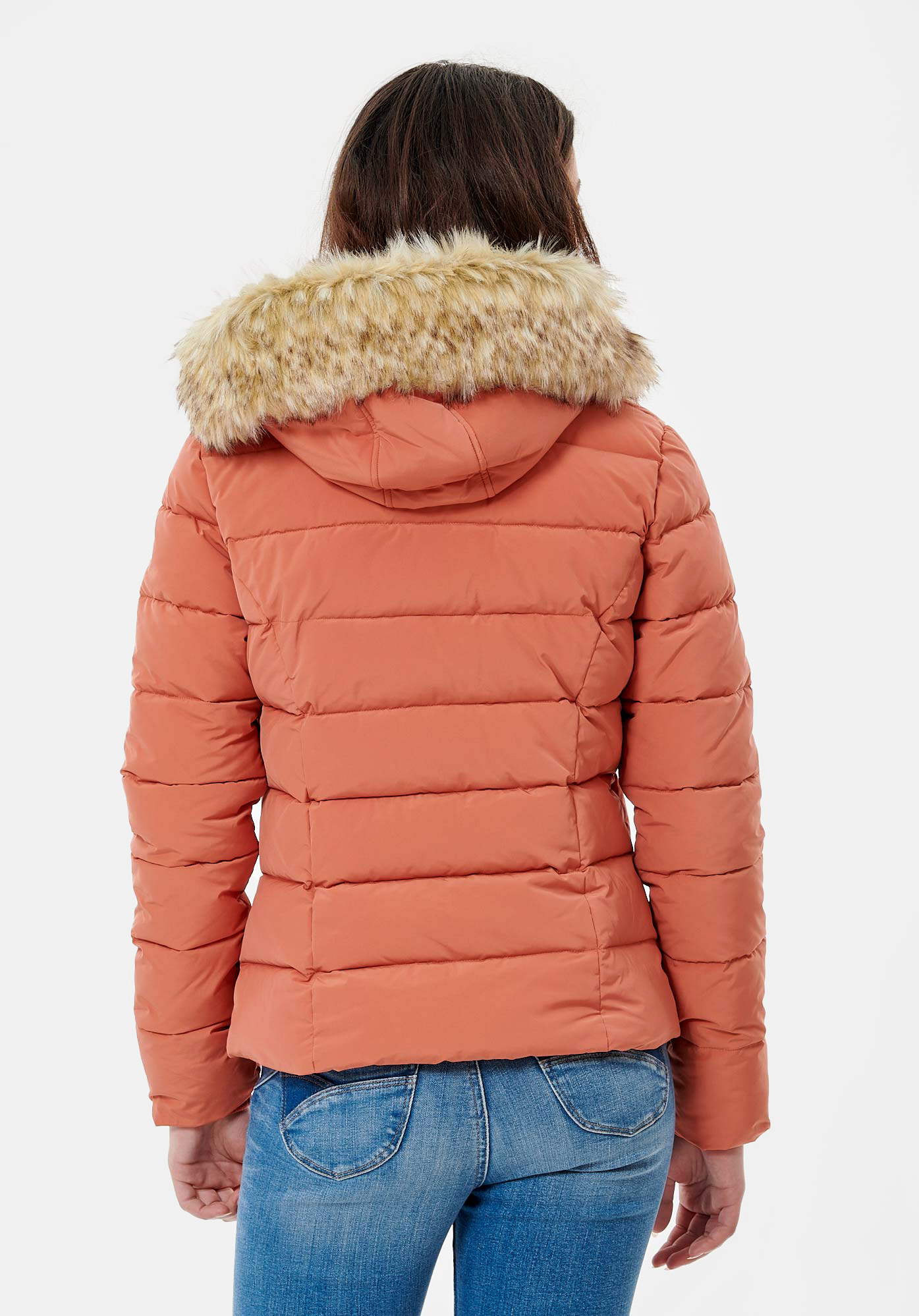 Doudoune orange femme shop