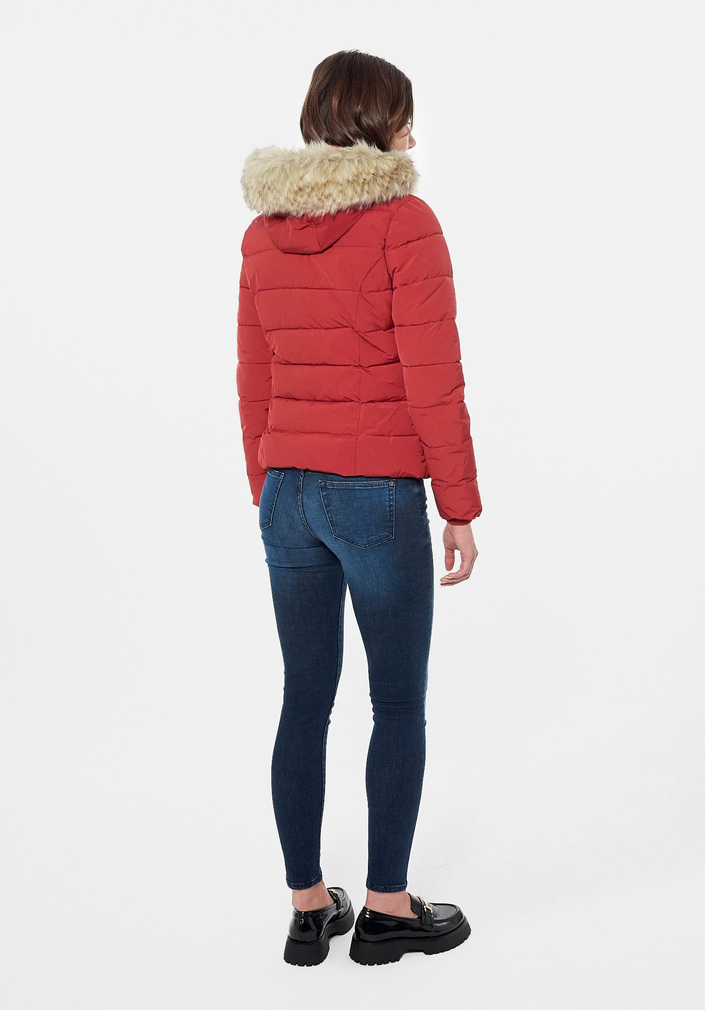Doudoune kaporal sales femme rouge