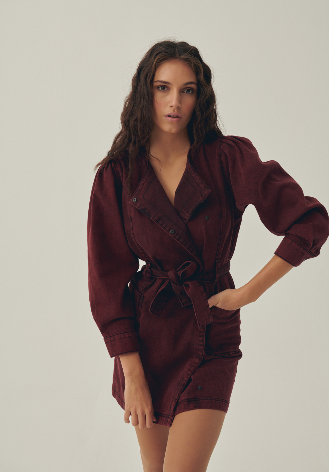 Robe en hotsell jean femme kaporal