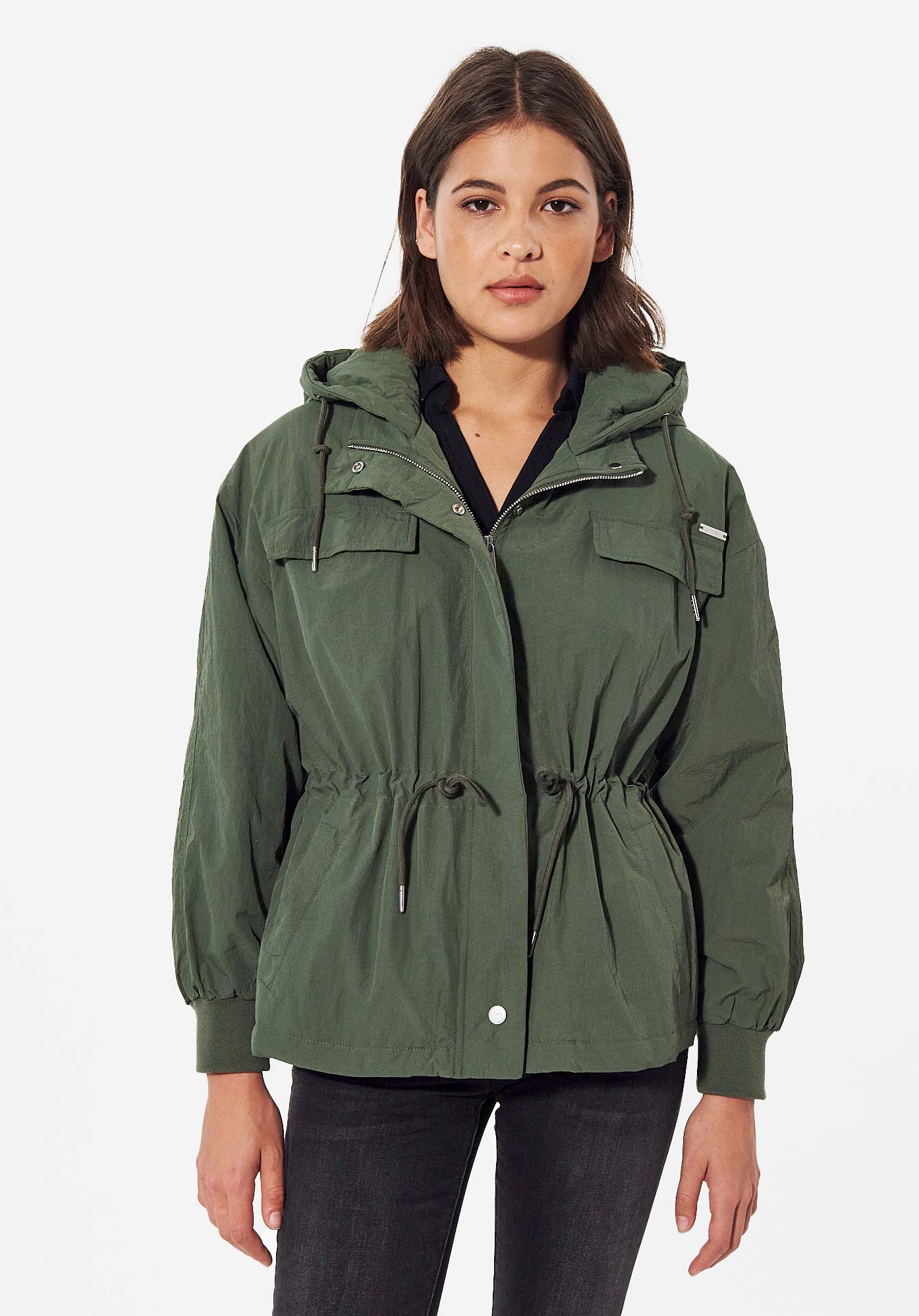 Parka kaporal femme kaki sales