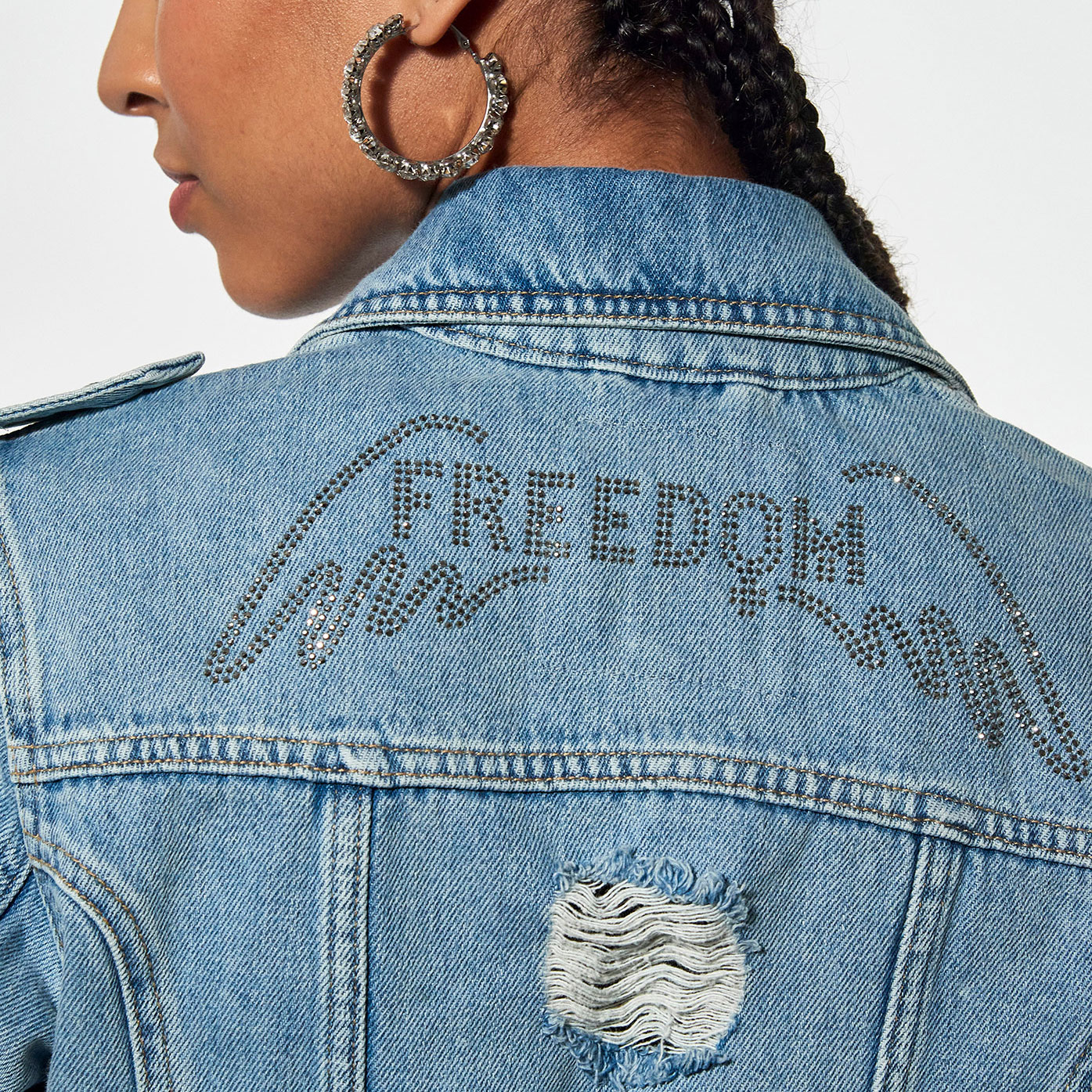Veste en jean kaporal femme sales
