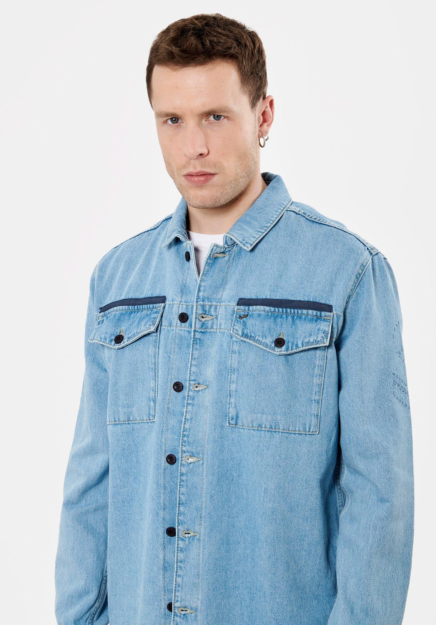 Chemise en jean Homme Ekins Kaporal