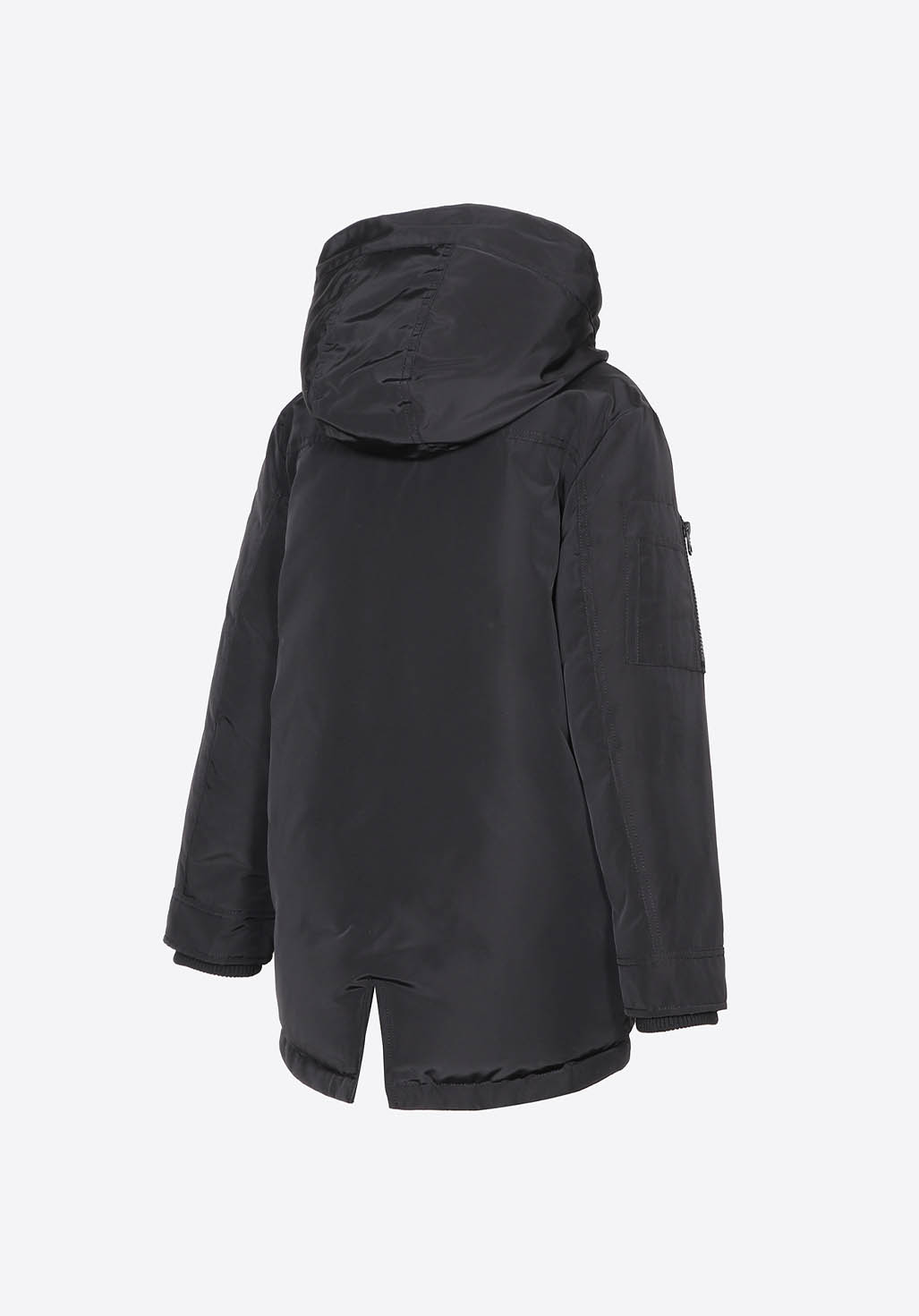 Parka noire gar on Eloni Kaporal