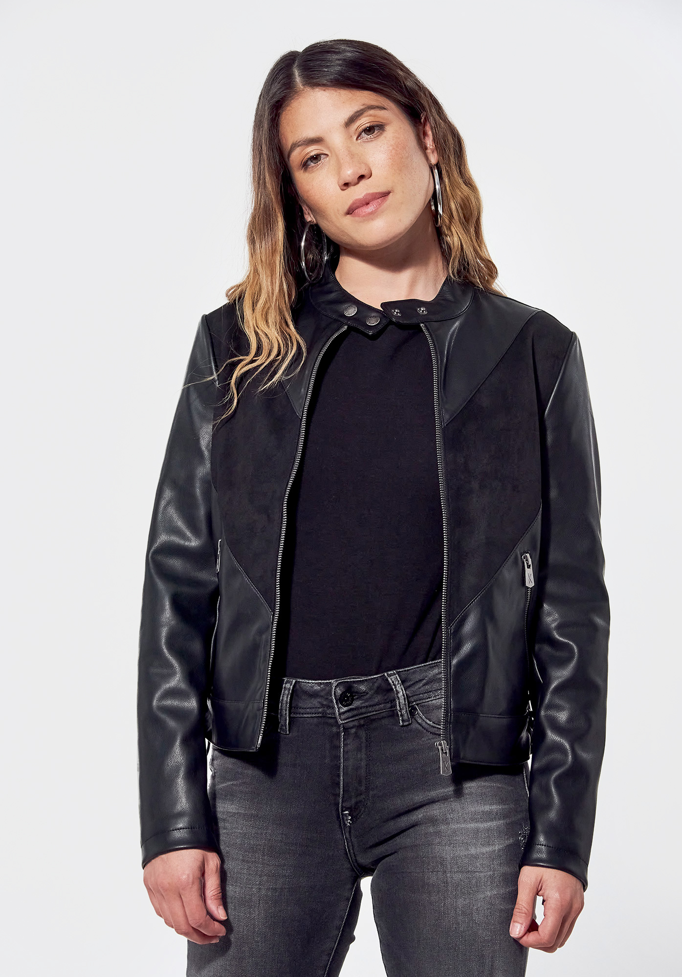 Veste en best sale jean kaporal femme