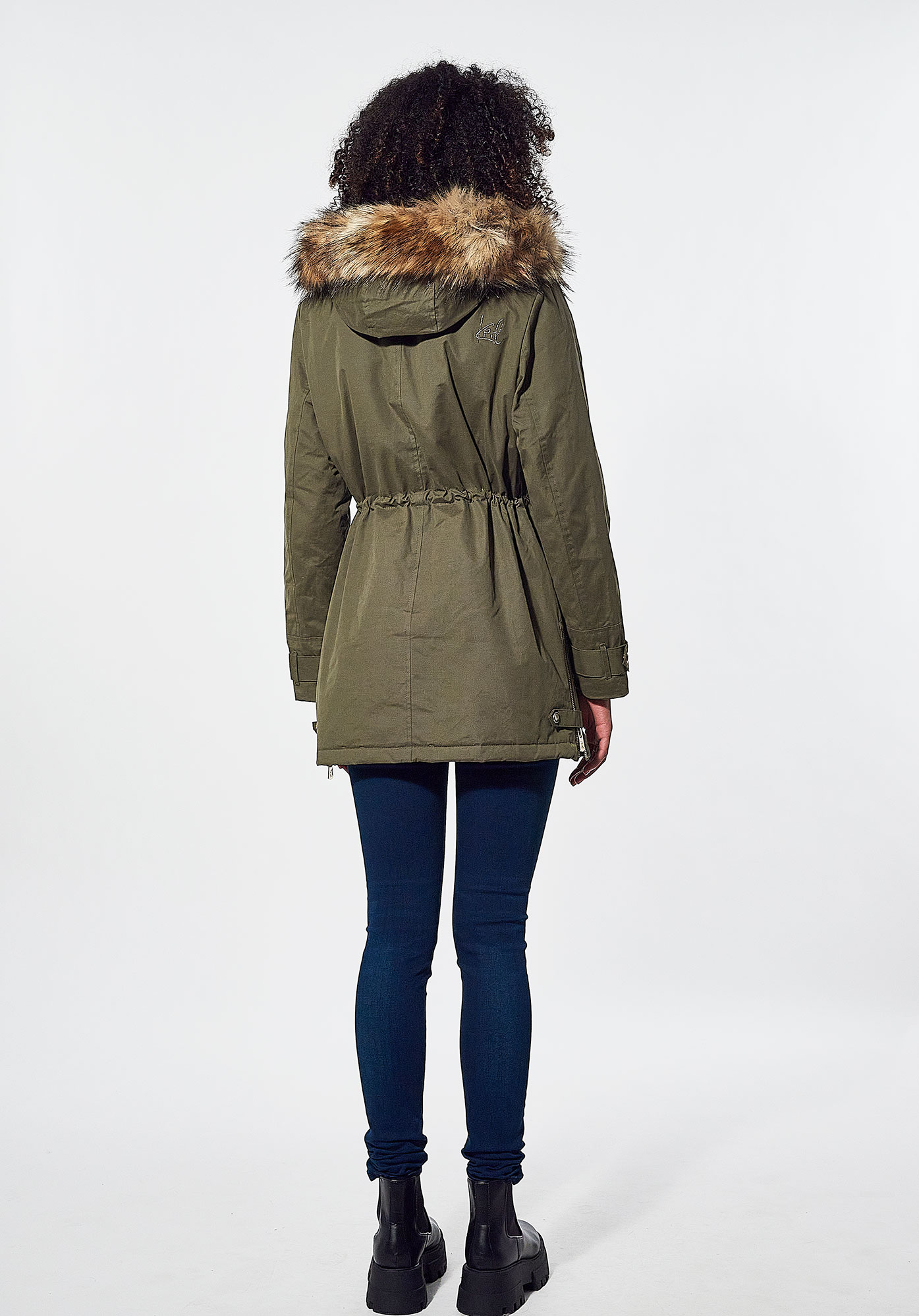 Parka kaki kaporal femme best sale
