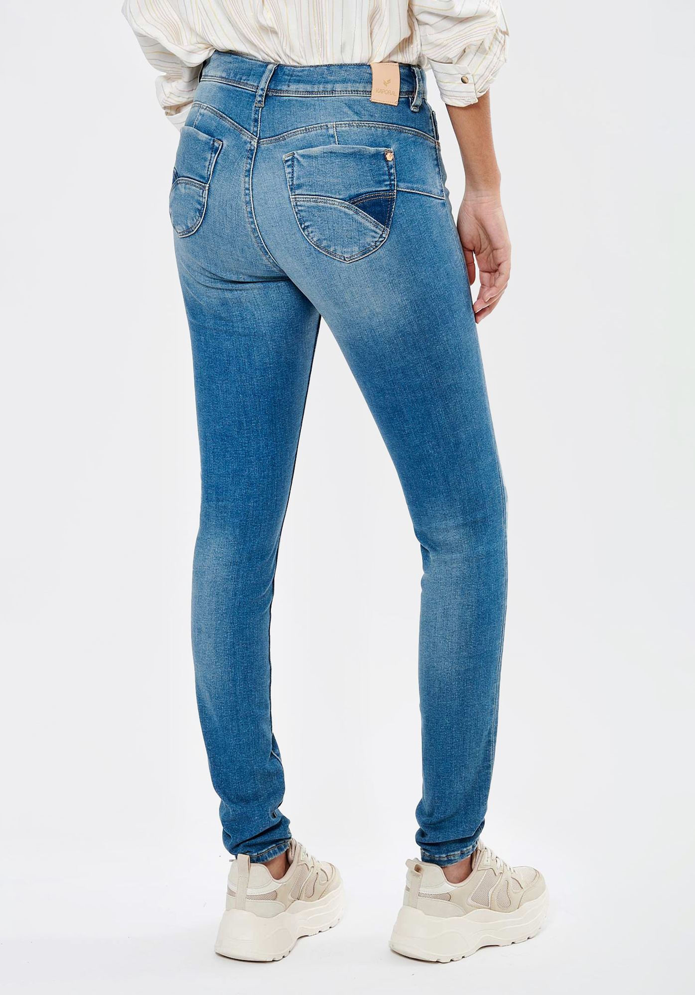 Combinaison jean kaporal femme best sale