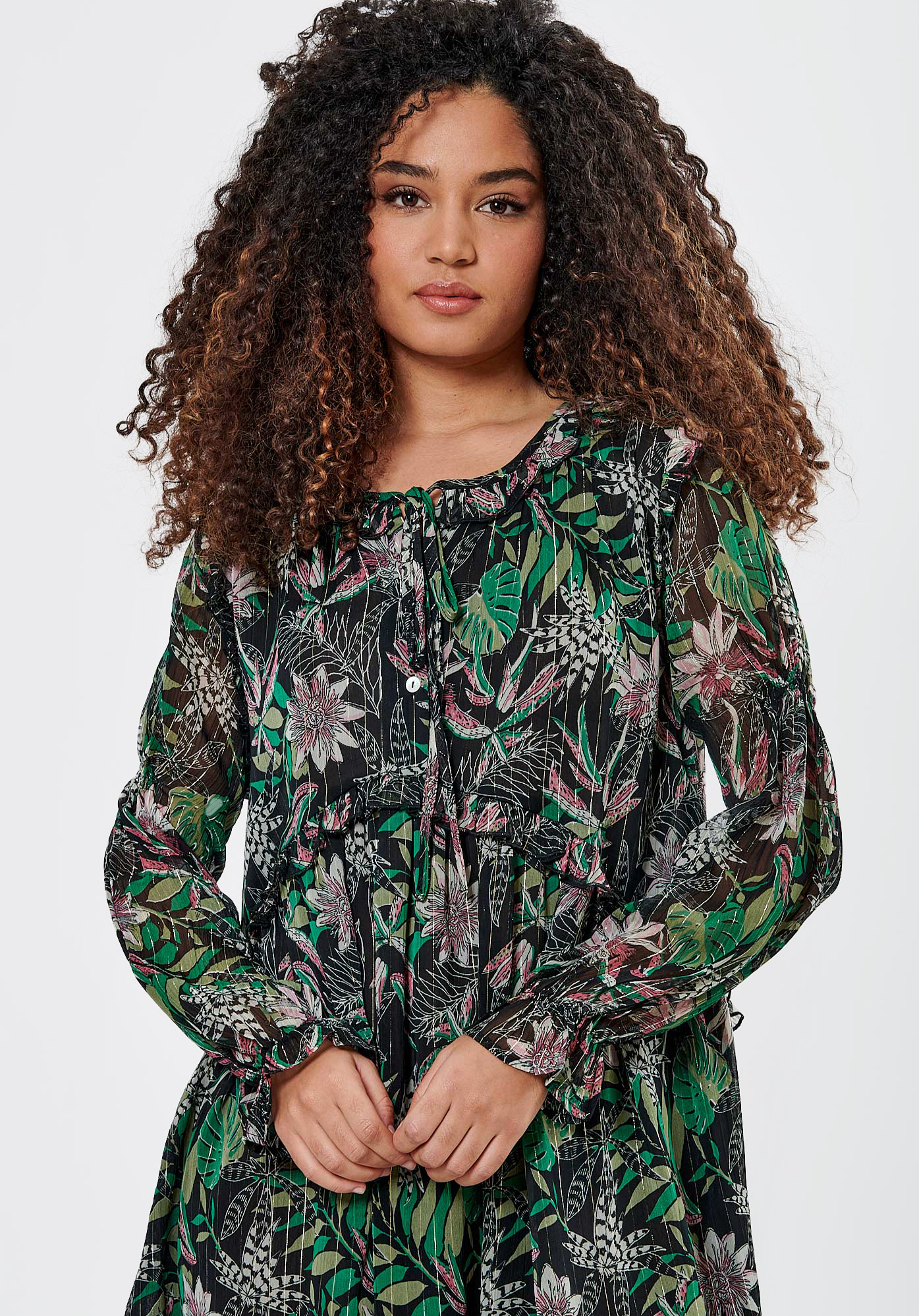 Robe babydoll fleurie best sale