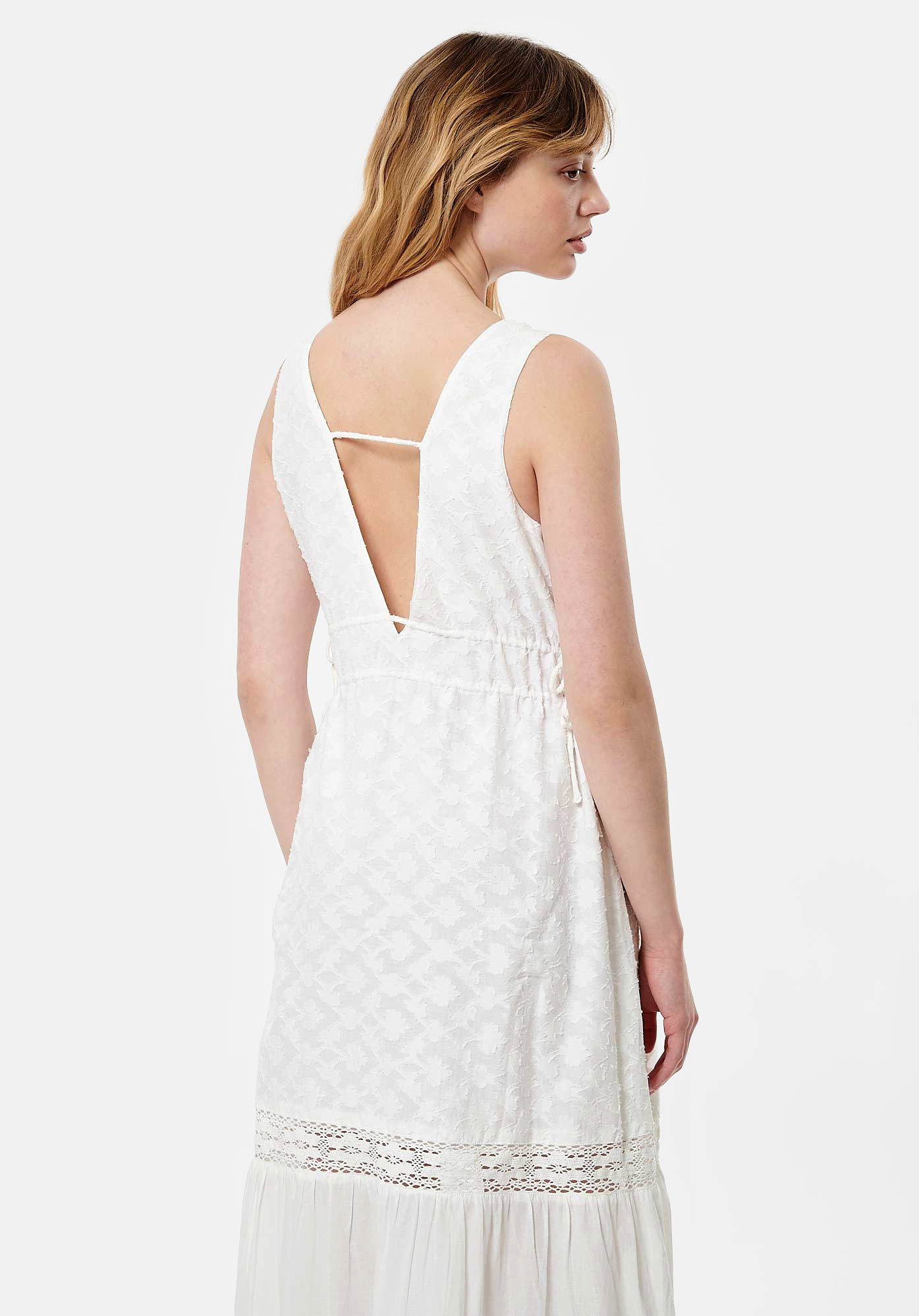 Robe longue blanche Femme Goyav Kaporal