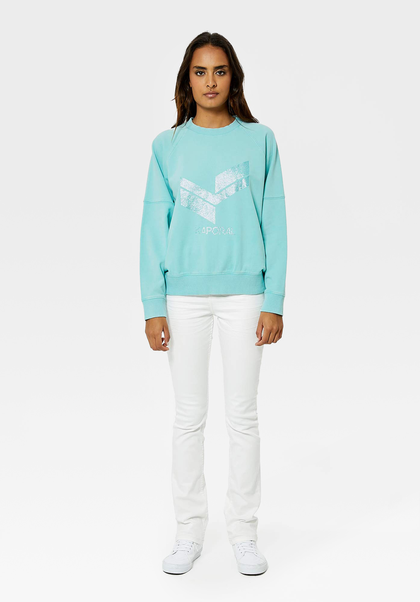 Sweat bleu Femme Java Kaporal