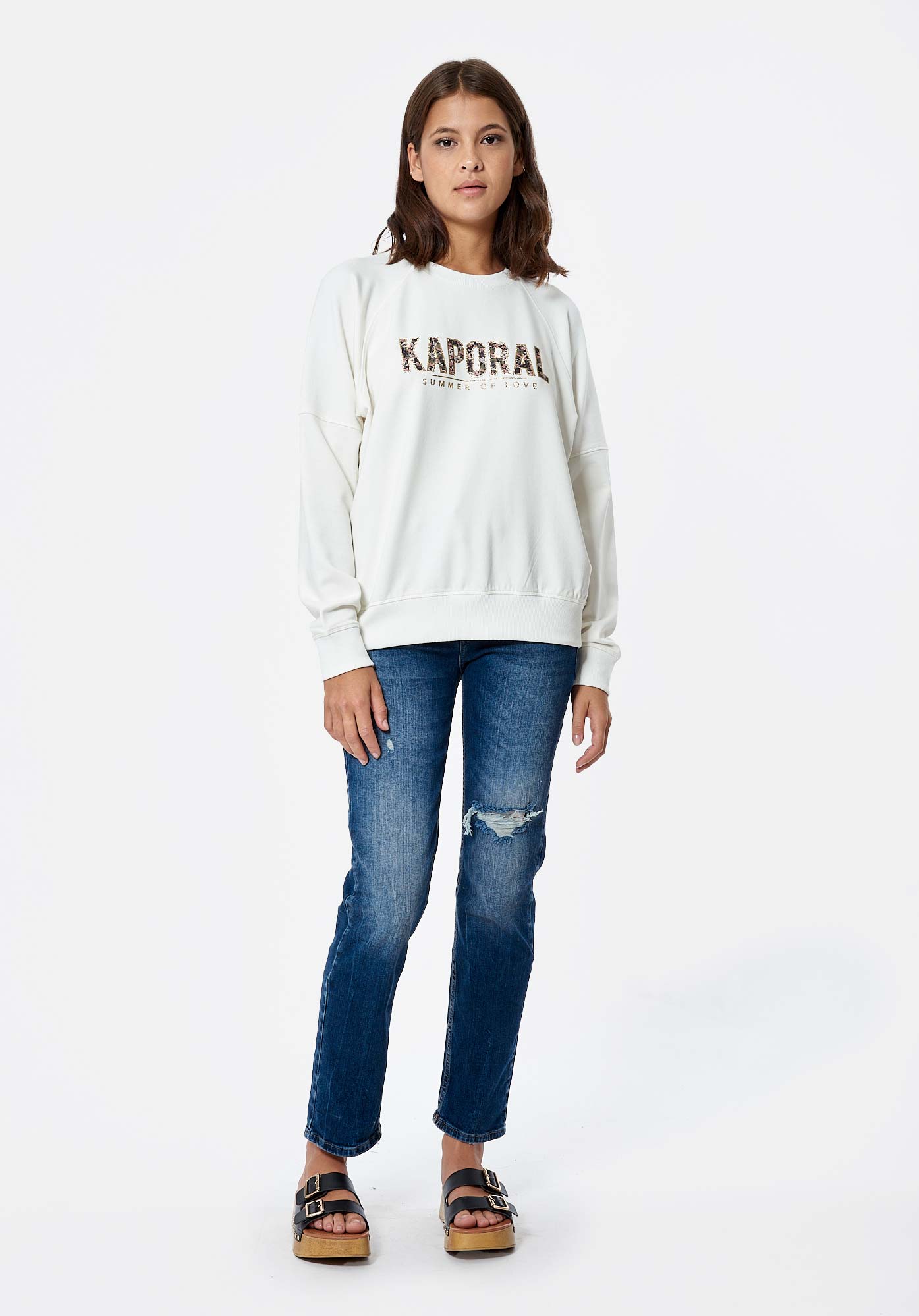 Sweat best sale kaporal femme