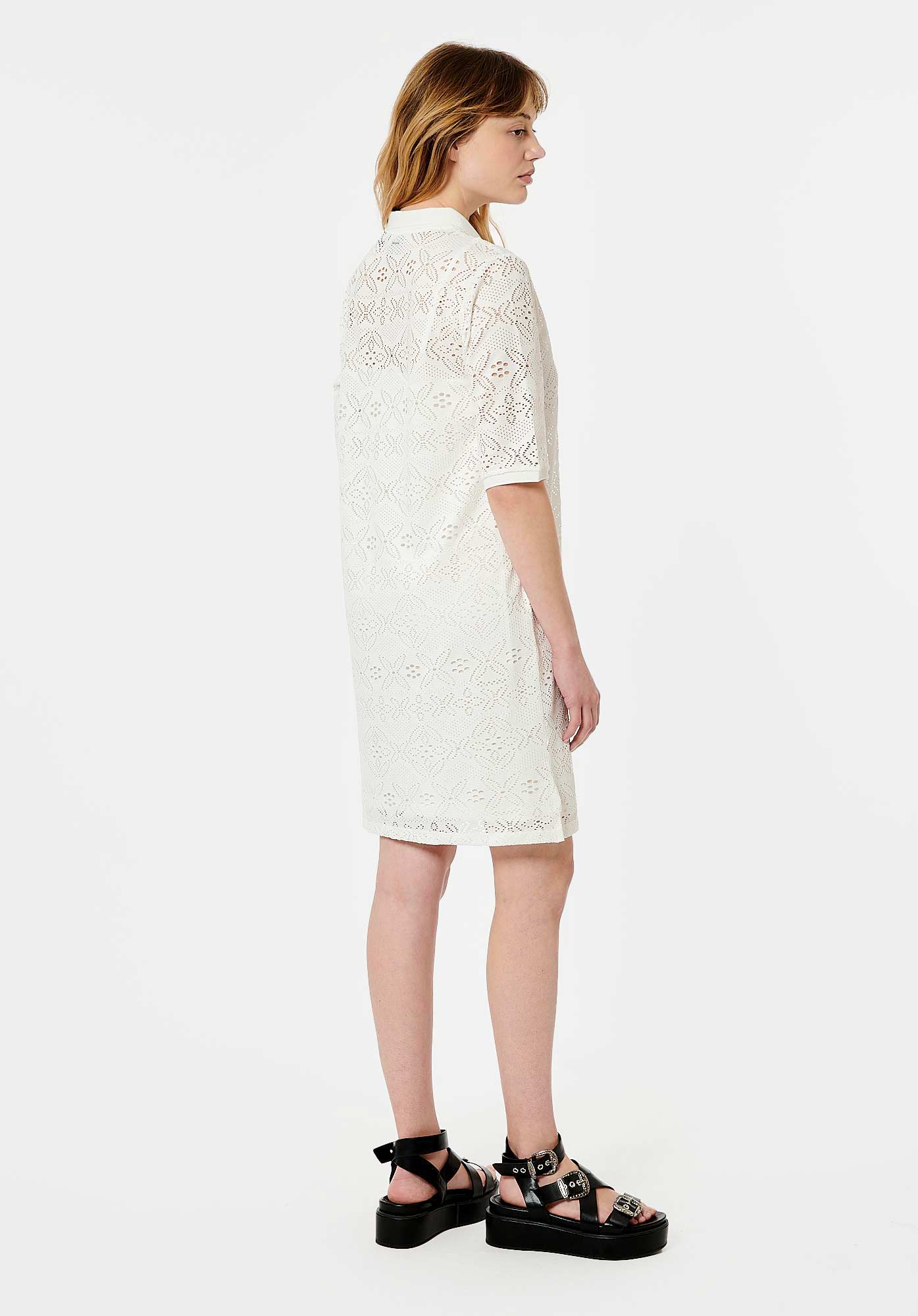 Robe new arrivals blanche kaporal