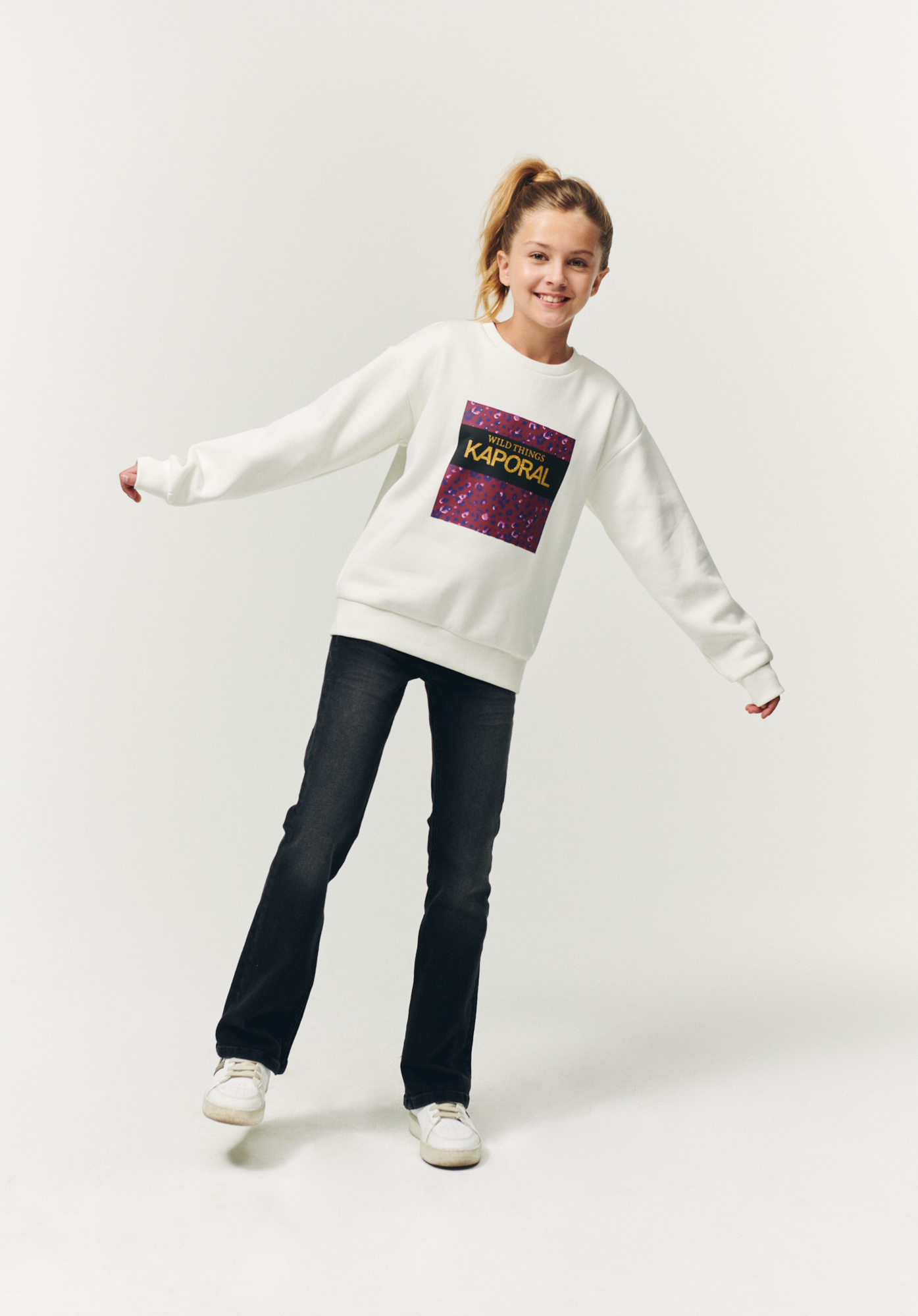 Pull store kaporal enfant
