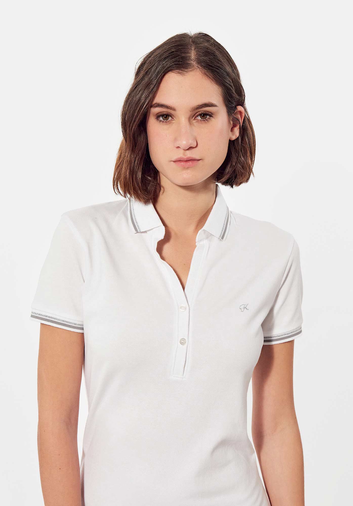 Robe polo blanc Femme Koali Kaporal
