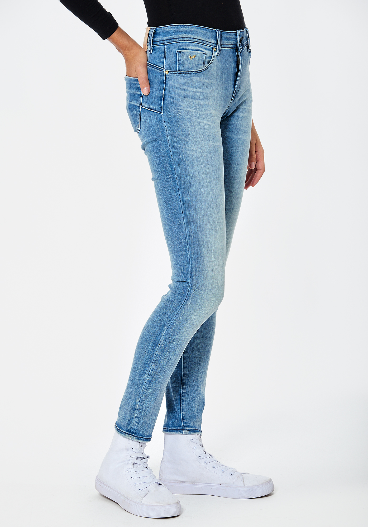 Jean kaporal femme taille basse online