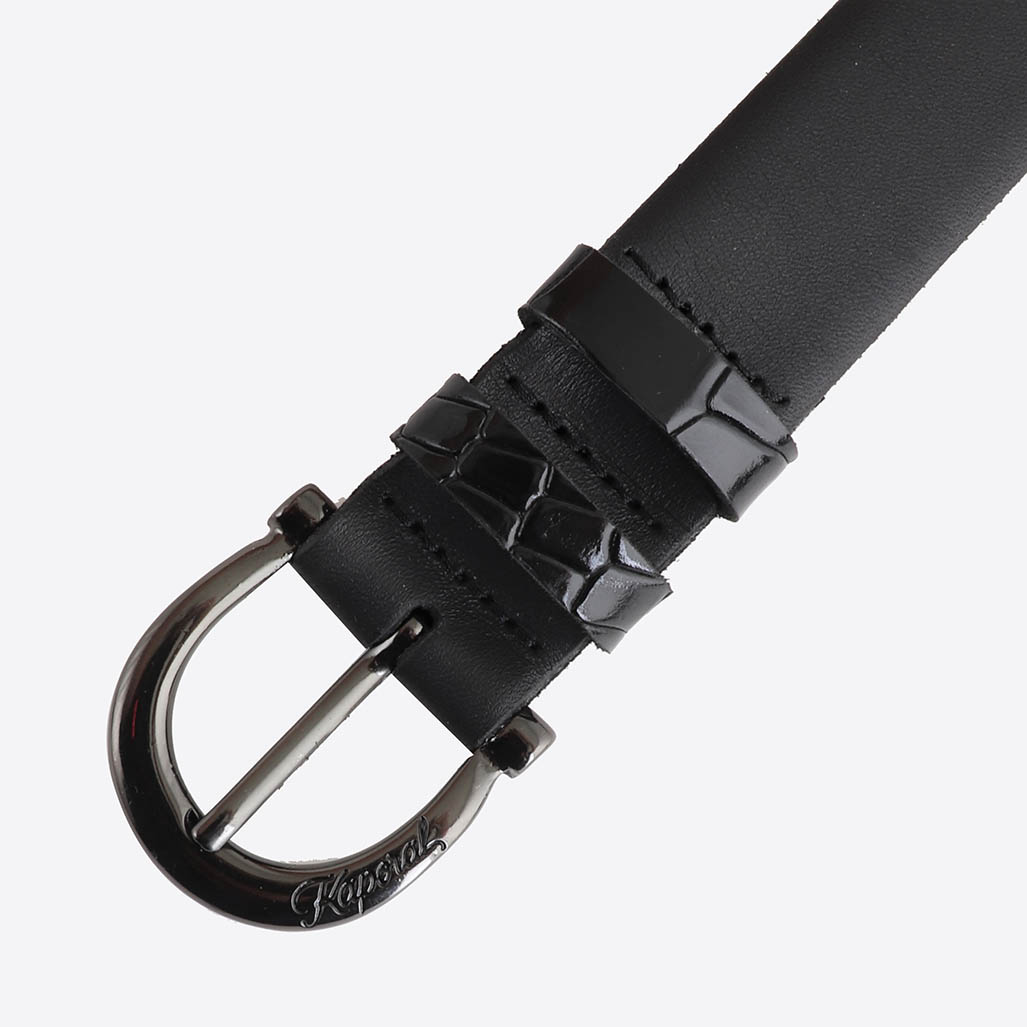 Ceinture cuir 2025 femme kaporal