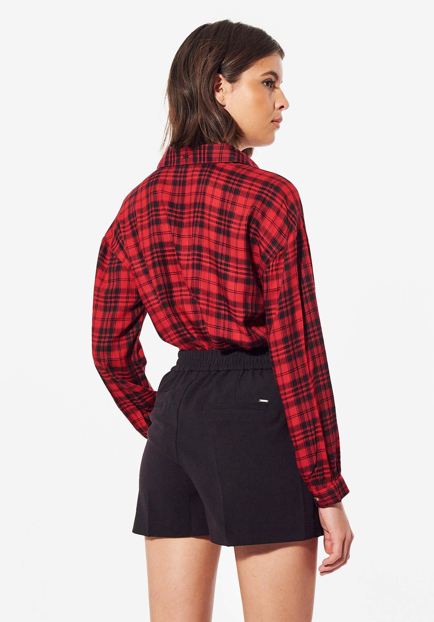 Chemise a carreaux femme rouge store