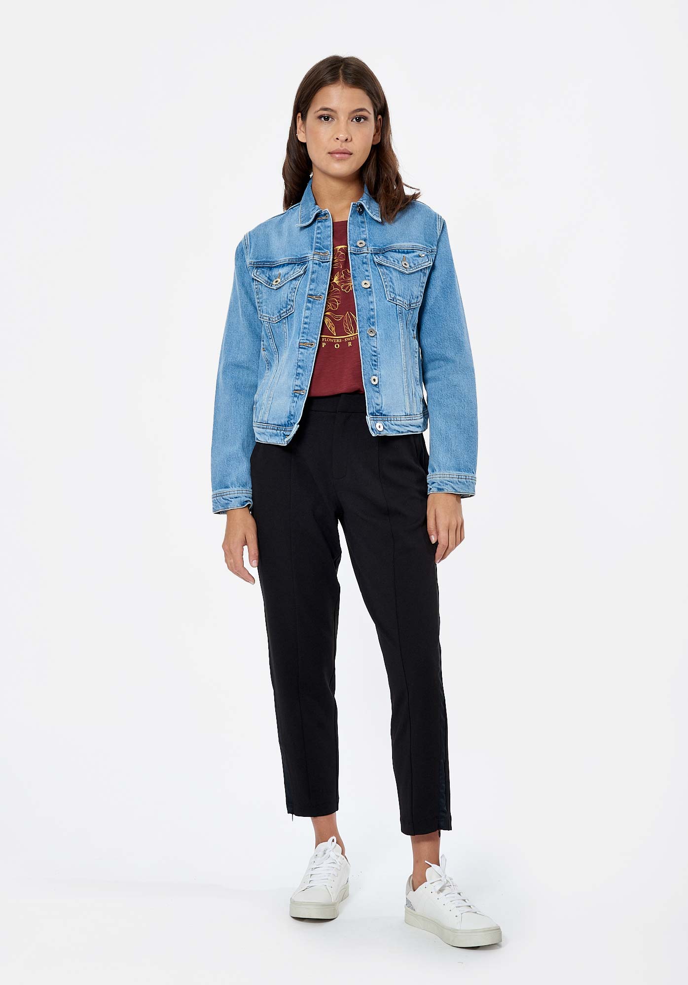 Veste en jean kaporal femme on sale