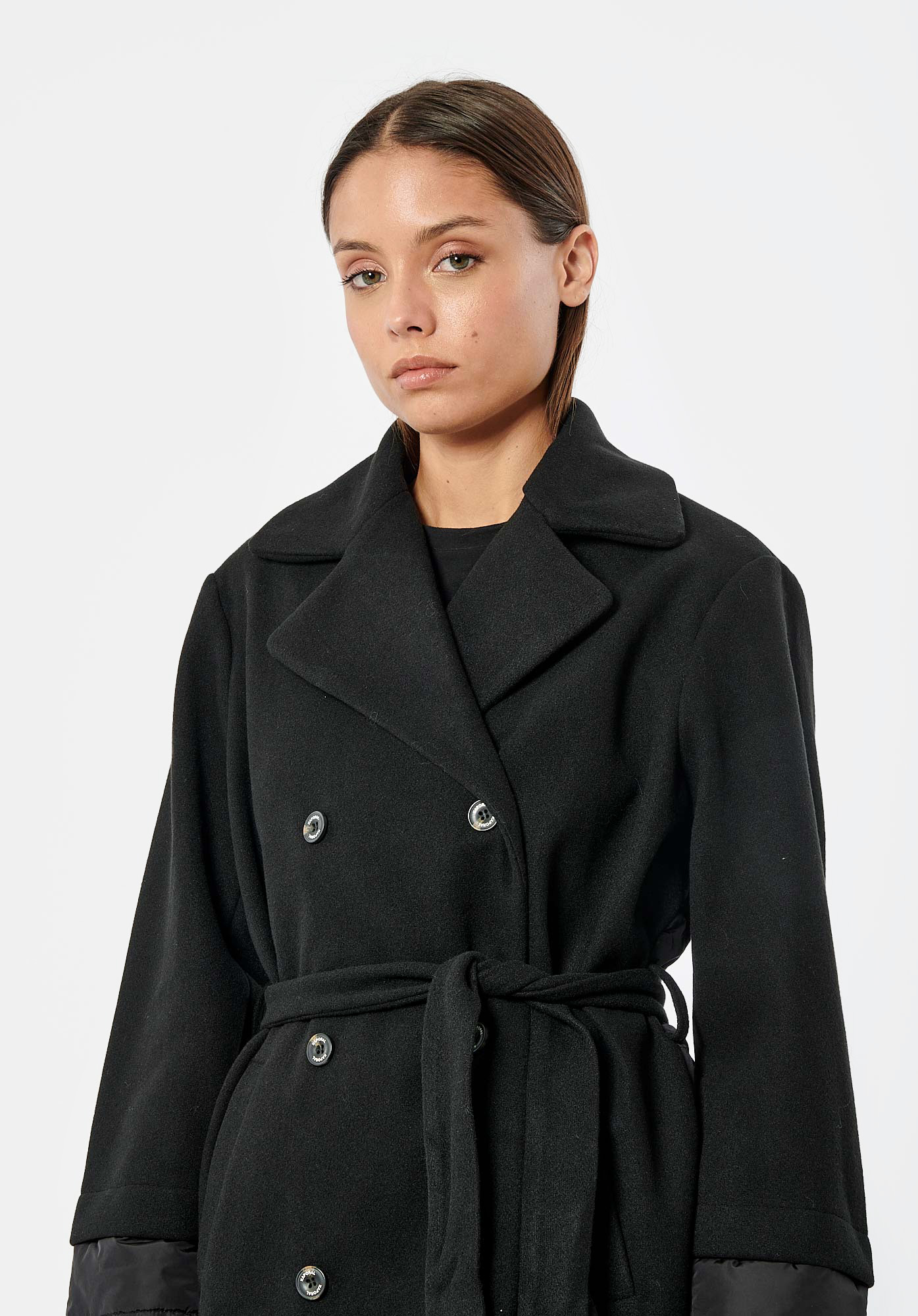 Manteau noir Femme Paga Kaporal