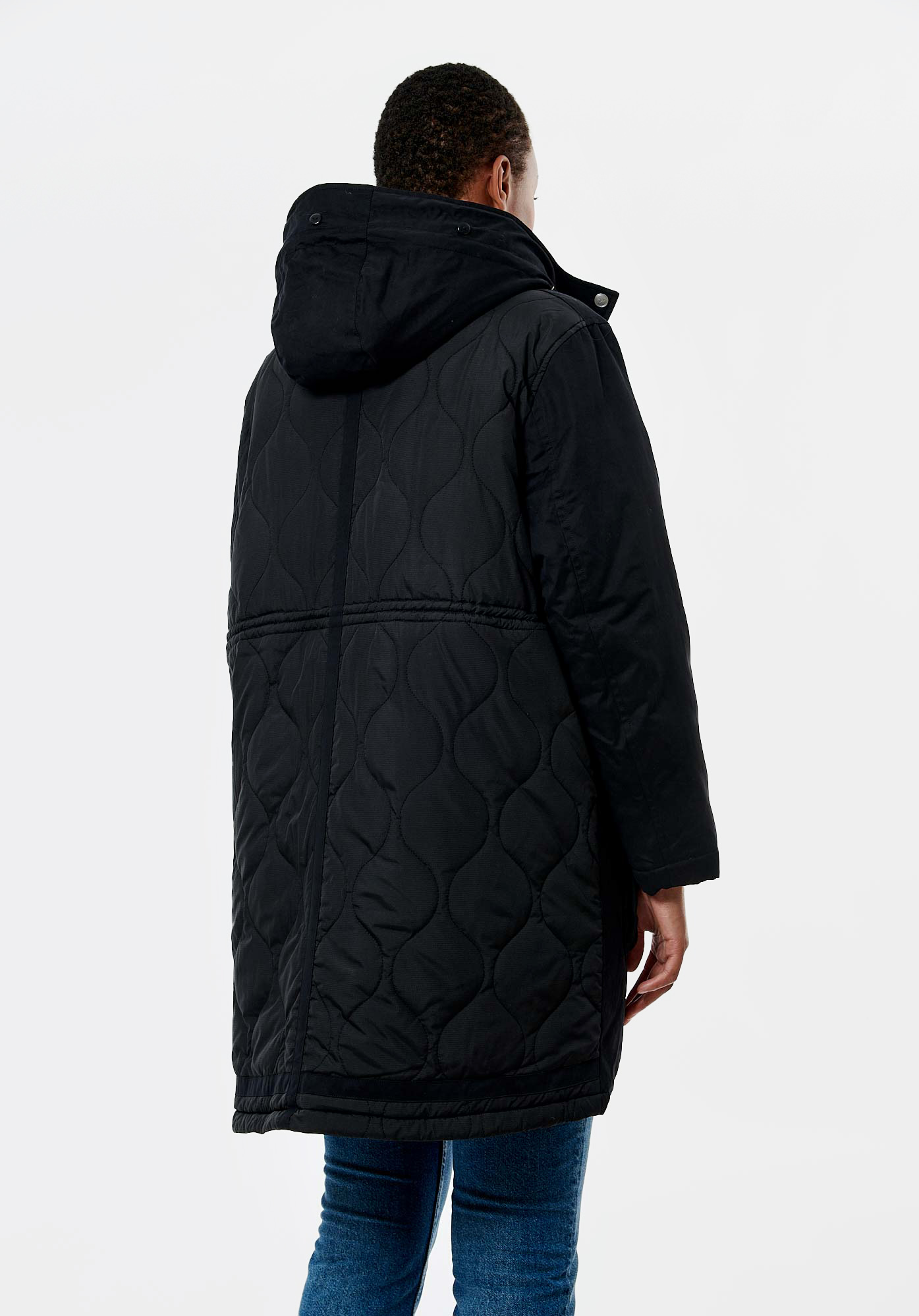 Parka noire Femme Pary Kaporal