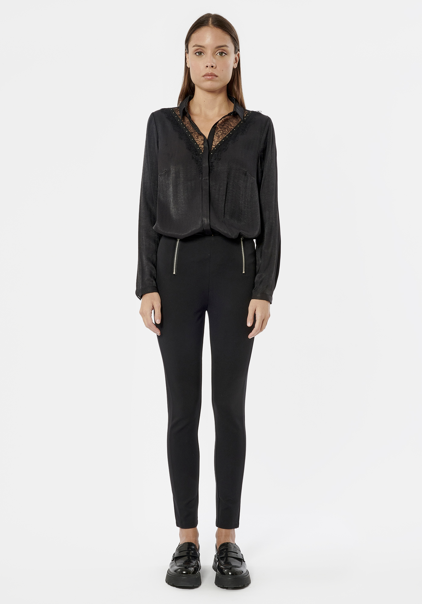 jegging noir femme Penty Kaporal