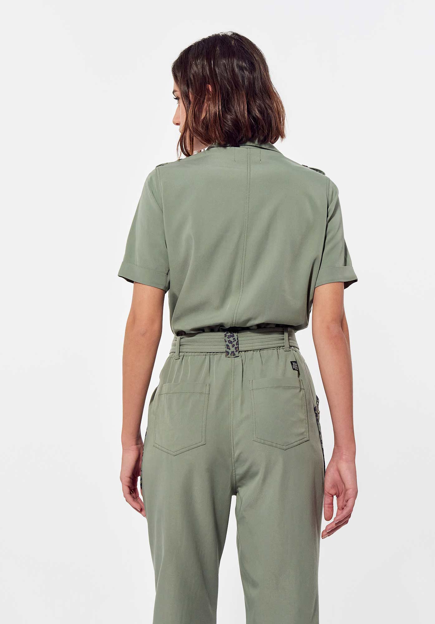 Combinaison kaki Femme Pixy Kaporal