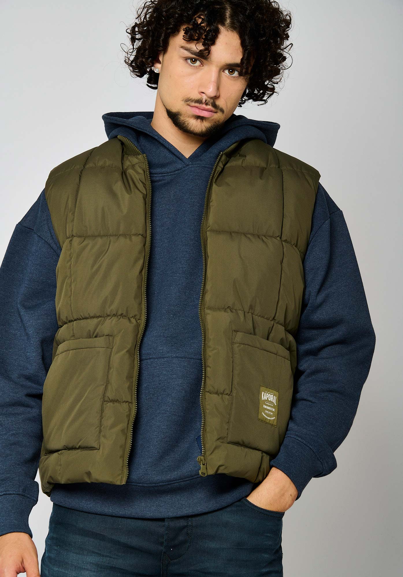 Doudoune sans manche homme kaporal best sale
