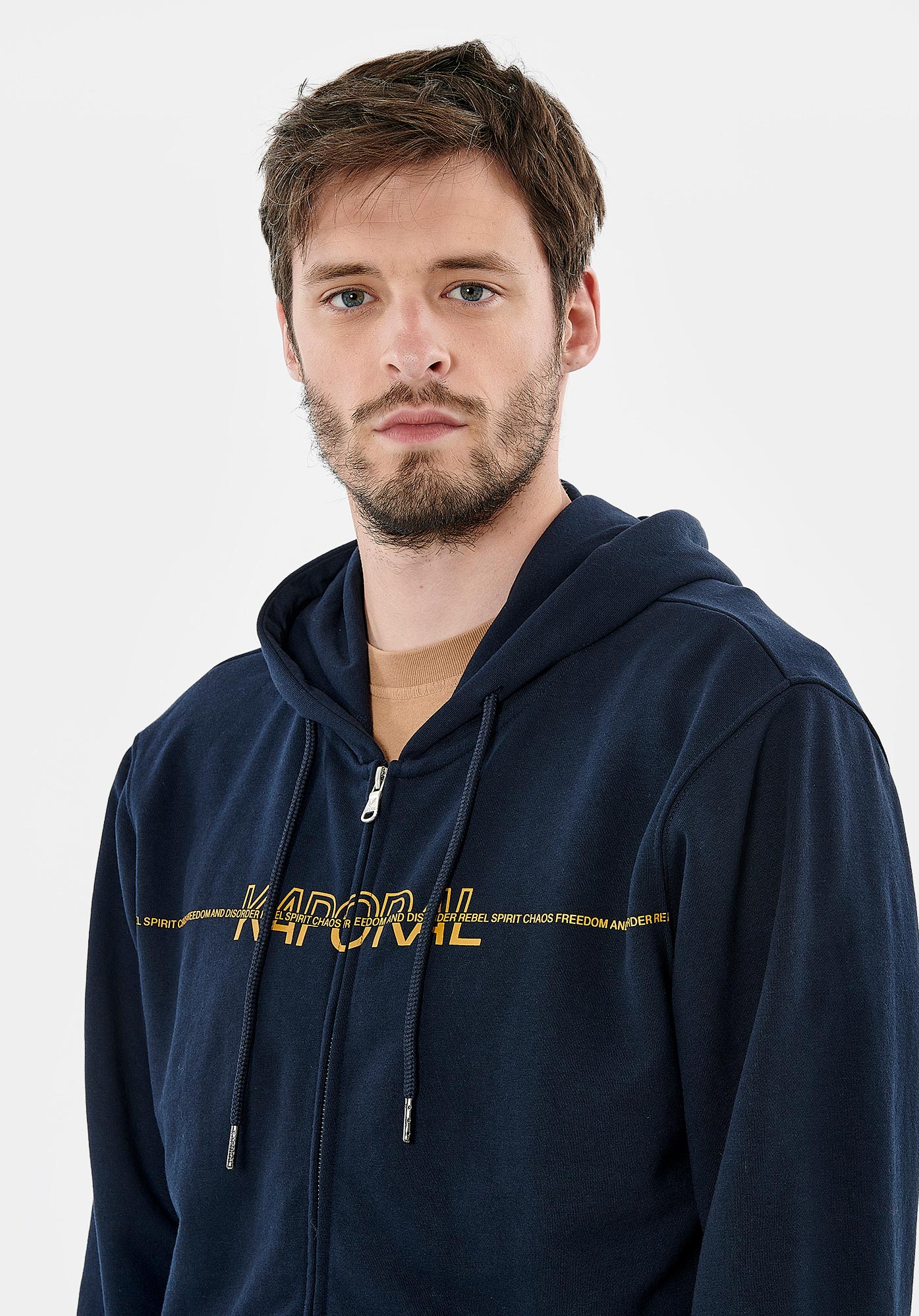 Sweat zippé homme kaporal deals