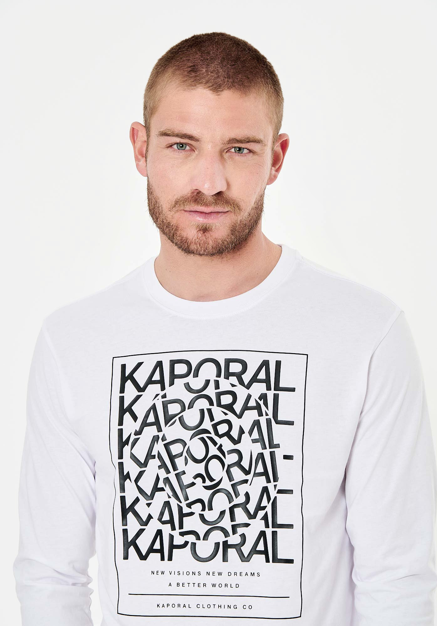 Tee shirt manche longue sale kaporal