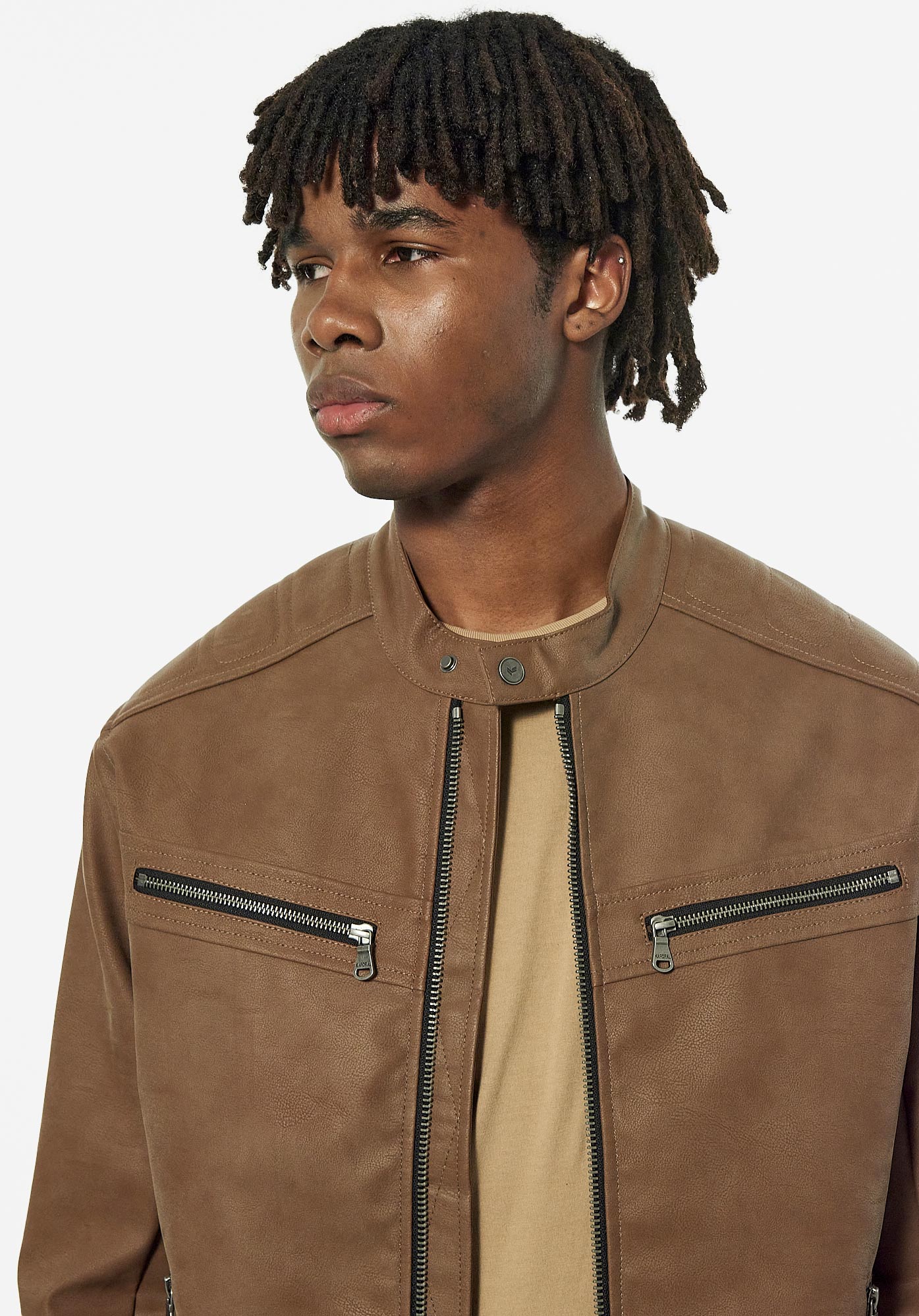 Veste kaporal homme marron sale