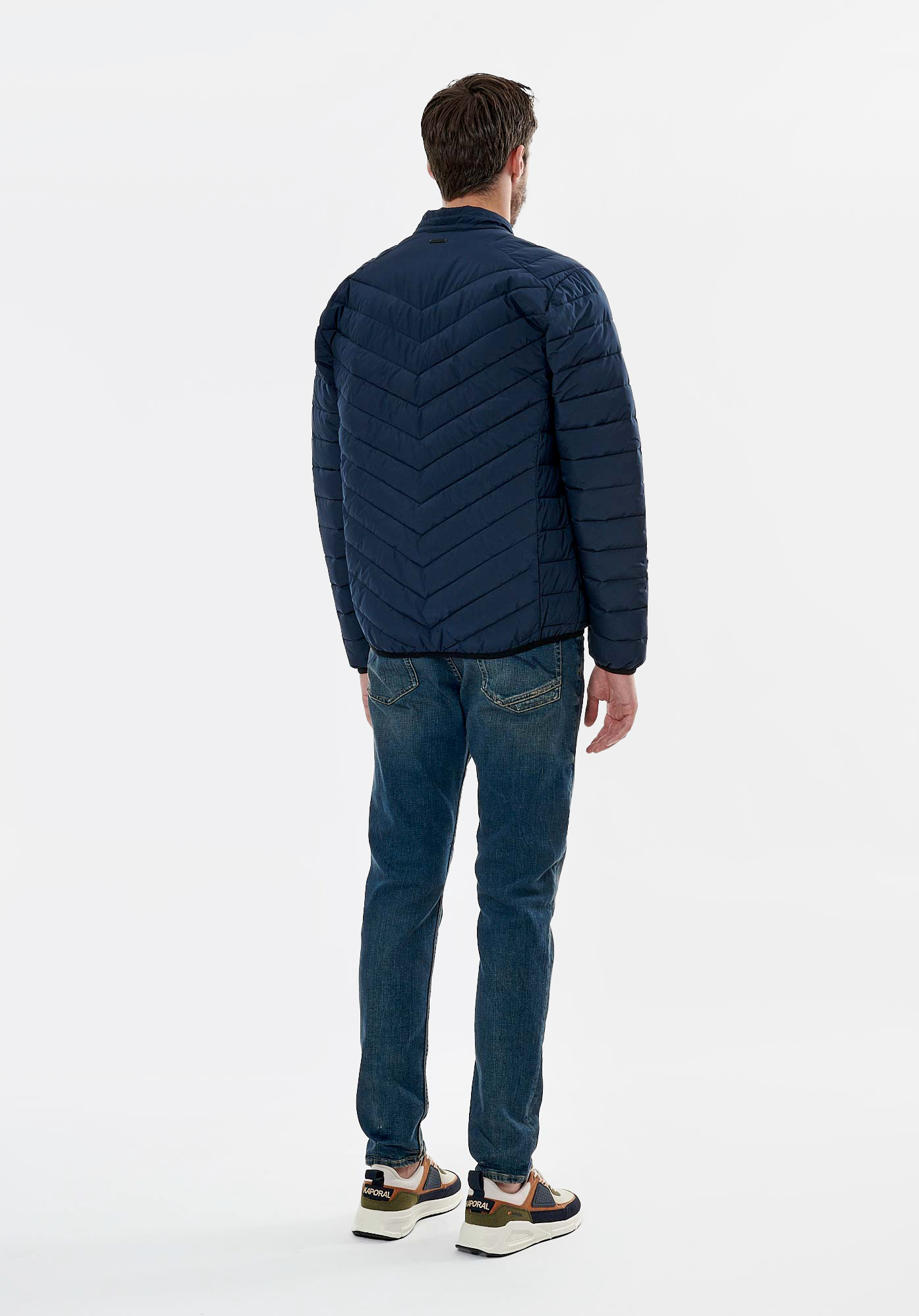 Doudoune bleue marine Homme Sano Kaporal