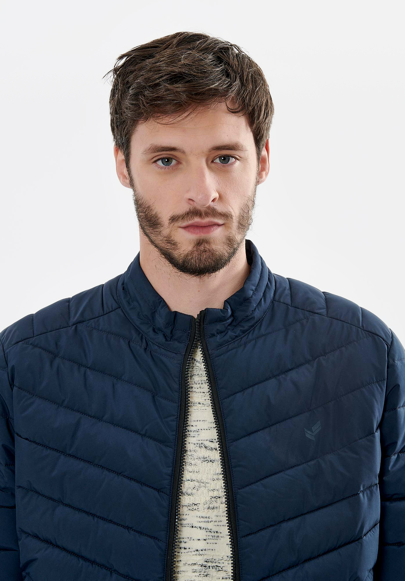 Doudoune bleue marine Homme Sano Kaporal