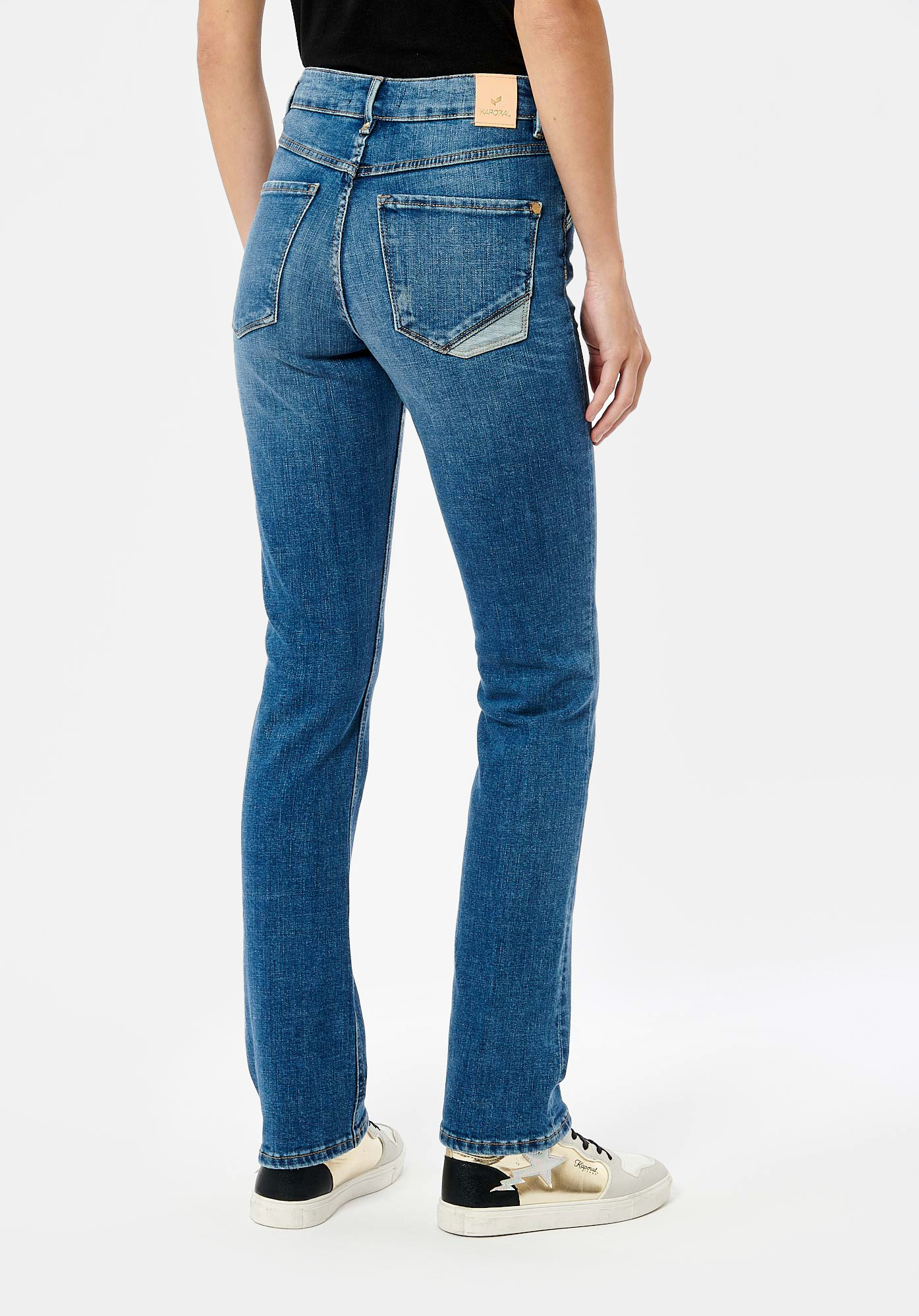 Jean demi top slim kaporal