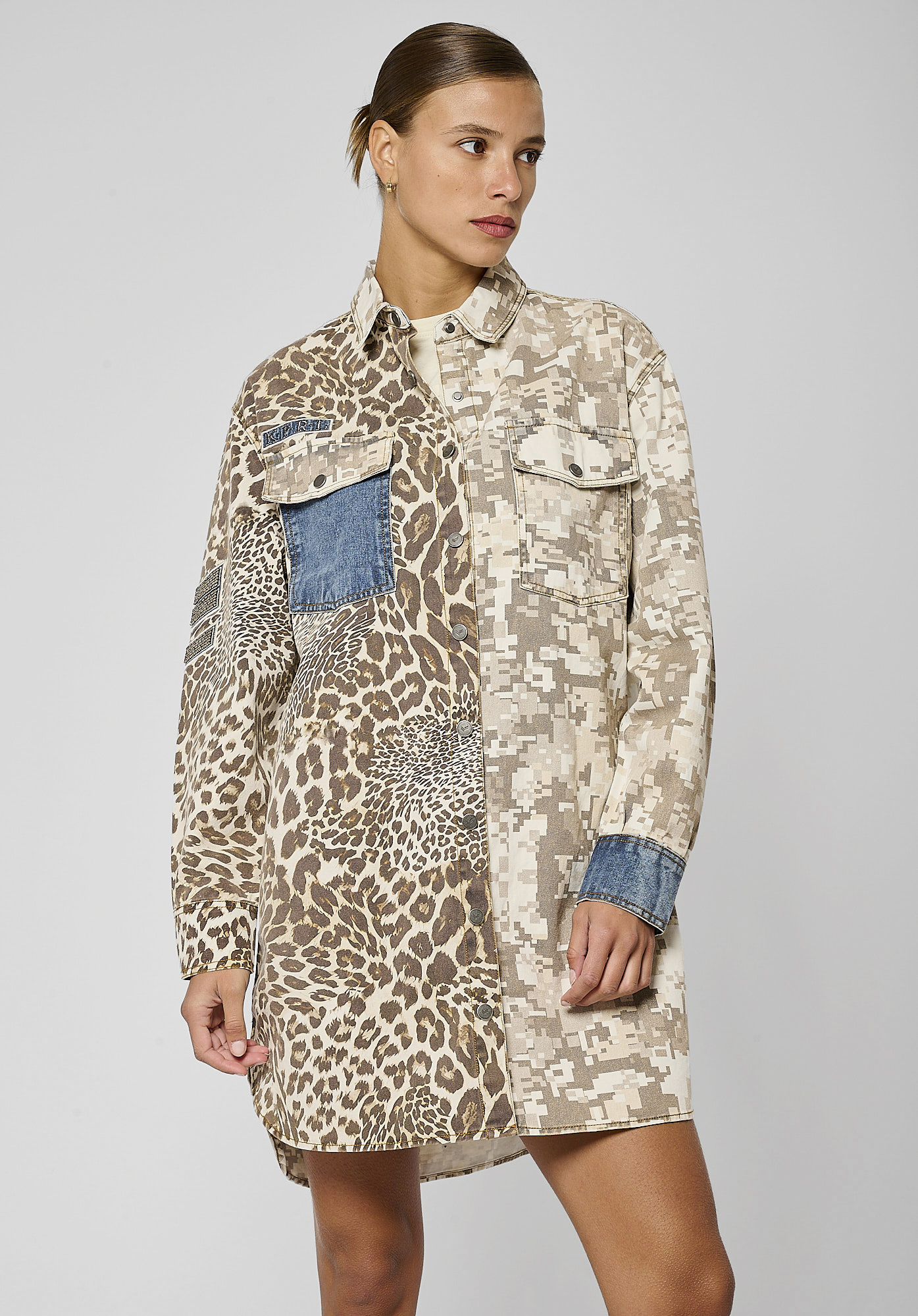 Robe chemise kaporal new arrivals