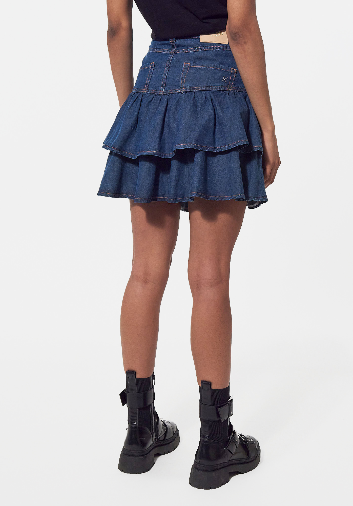 Jupe en jean kaporal discount