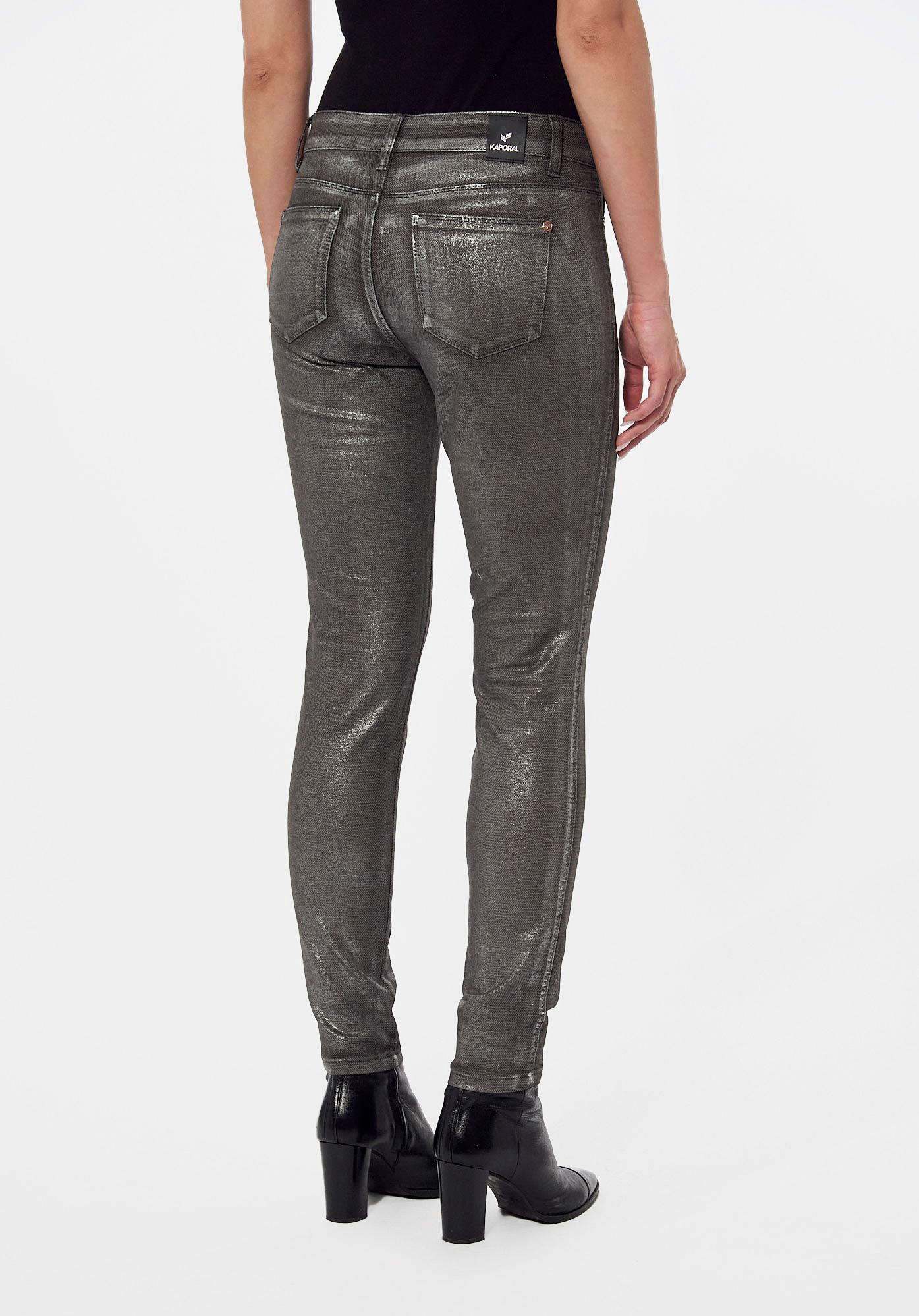 Jean skinny enduit Femme Soher Kaporal