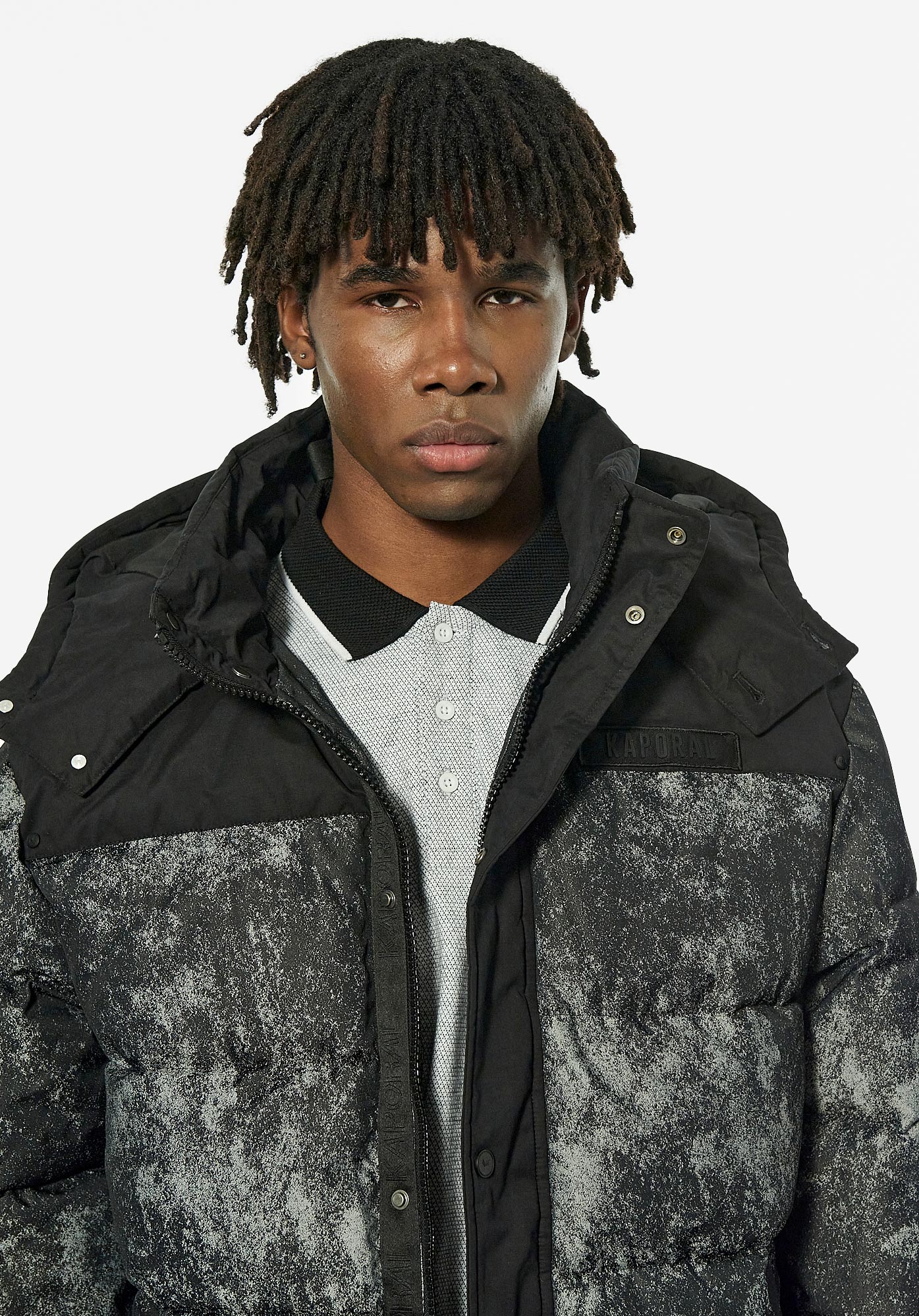 Veste a capuche kaporal discount homme