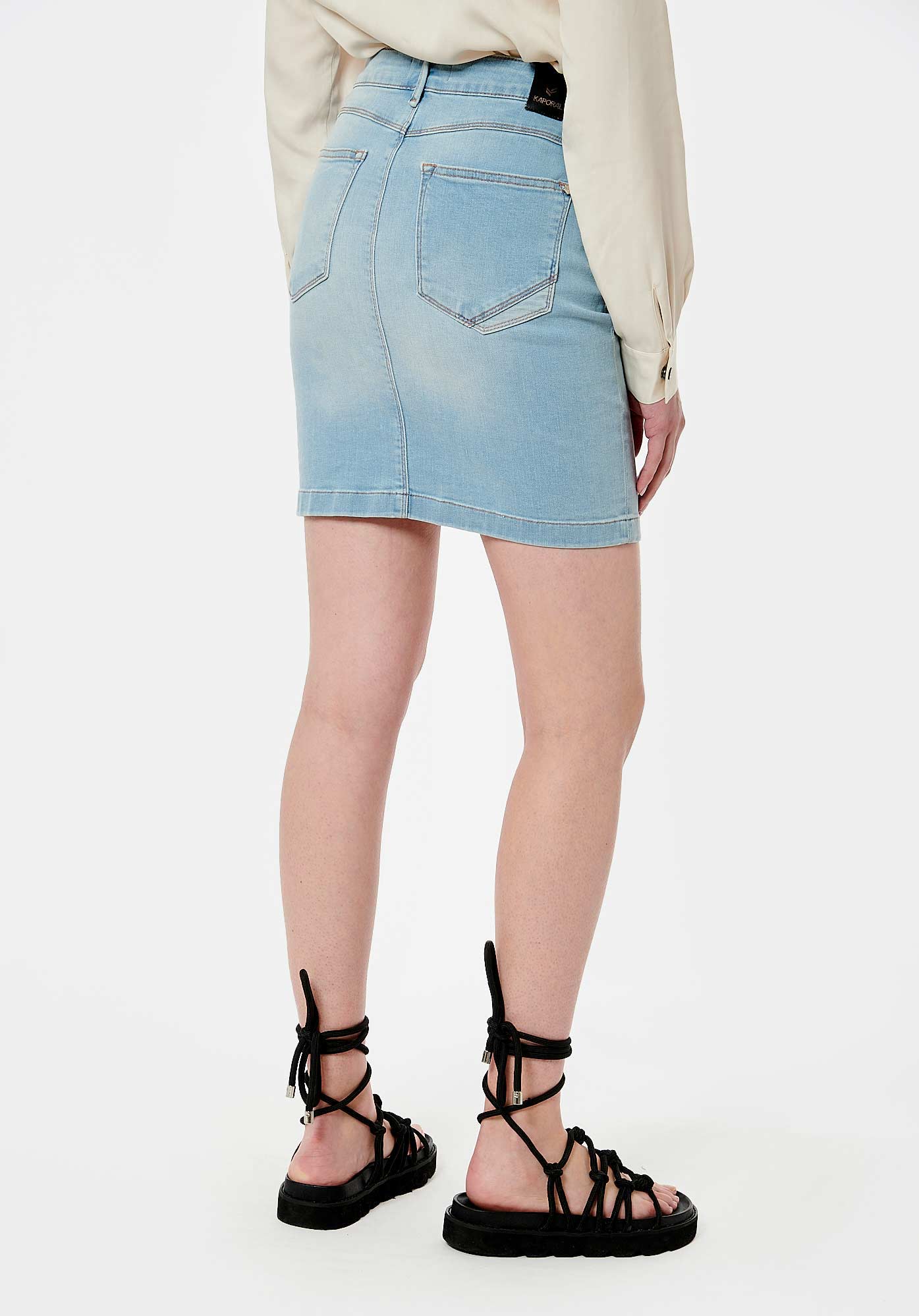 Jupe en jean best sale kaporal