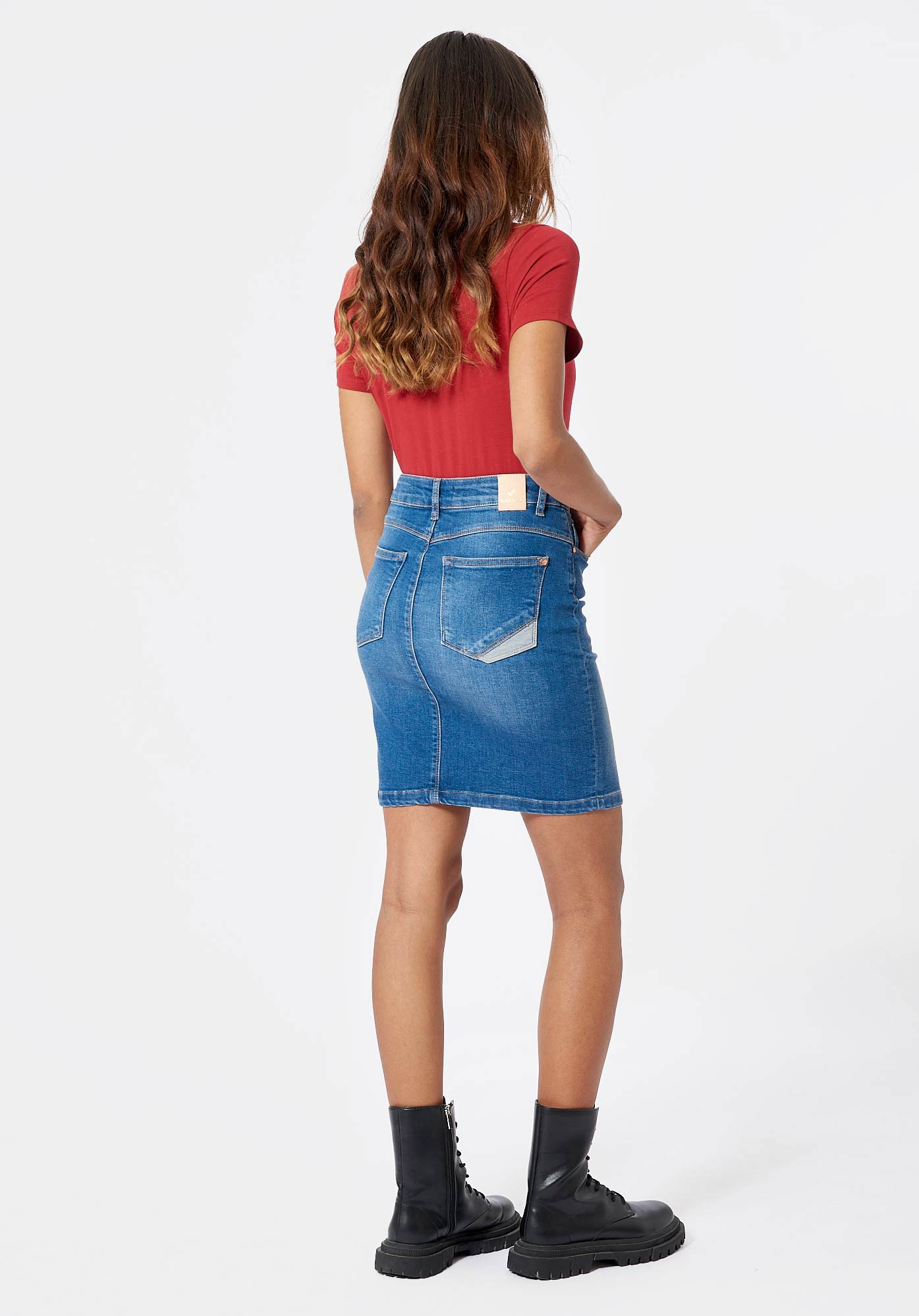 Jupe en jean Femme Stacy Kaporal