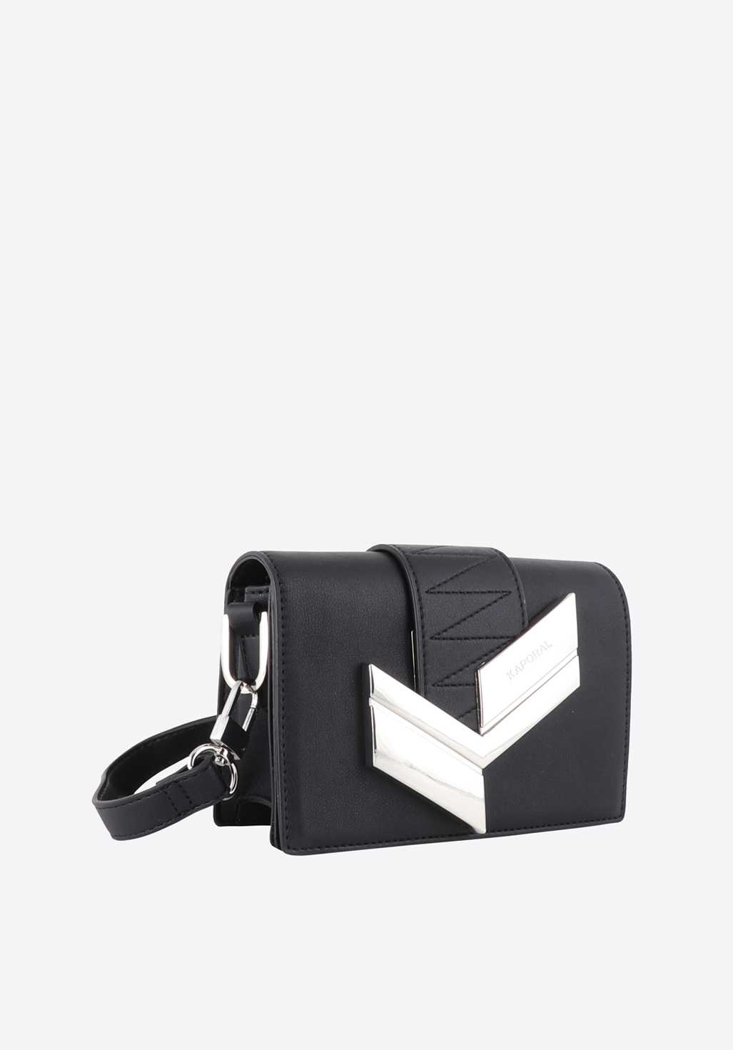 Petit sac a bandouliere noir Femme Tarna Kaporal