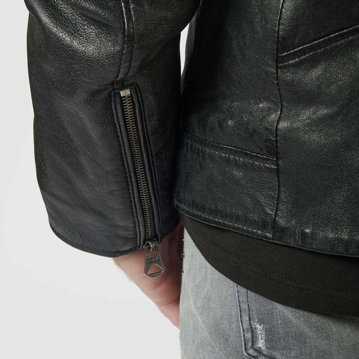 Perfecto cuir kaporal homme clearance