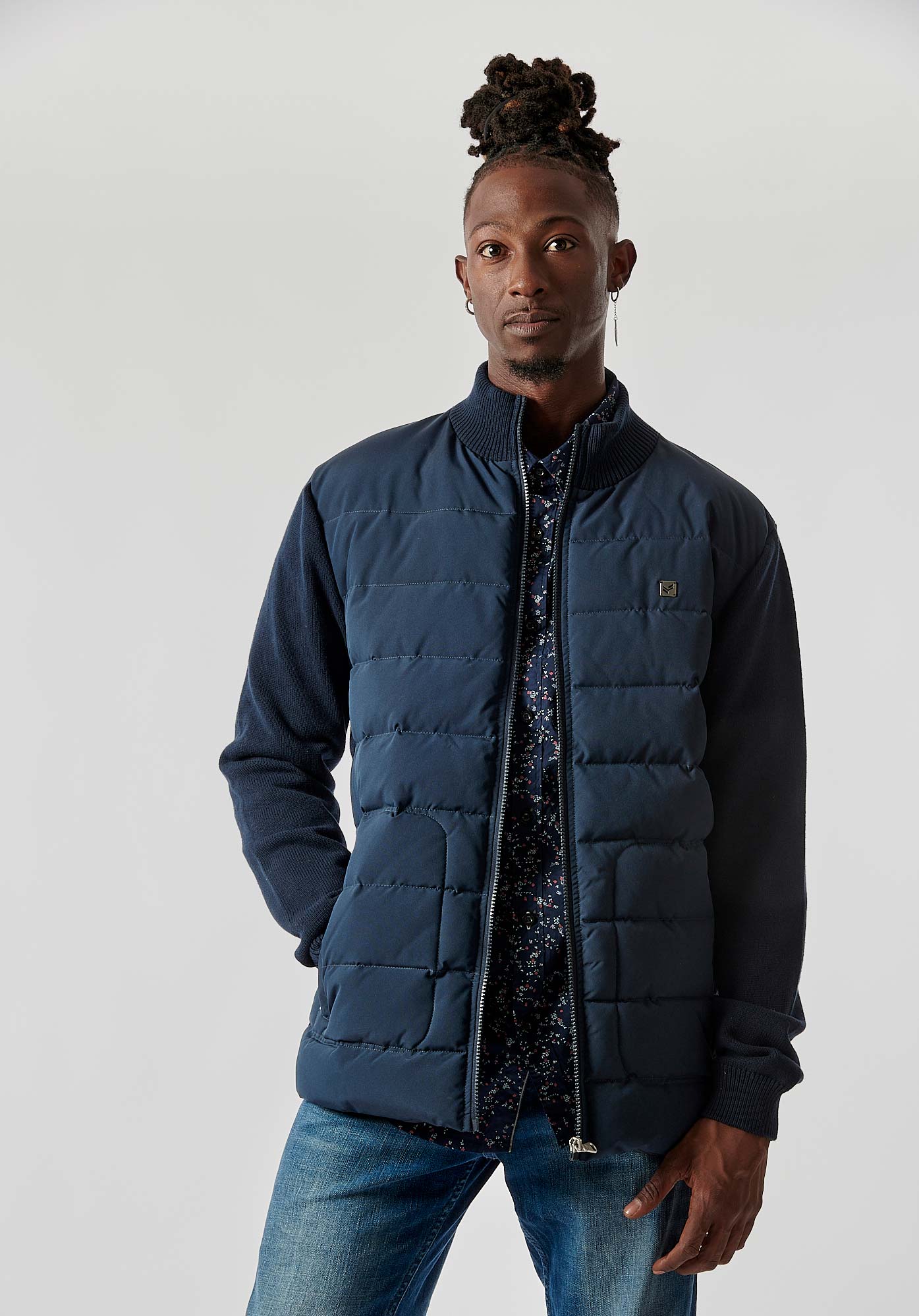 Gilet fourre shop homme kaporal