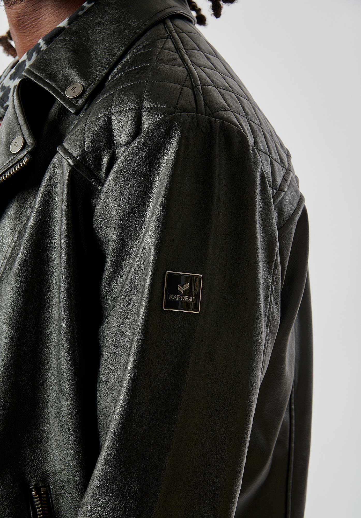 Veste kaporal noir homme clearance