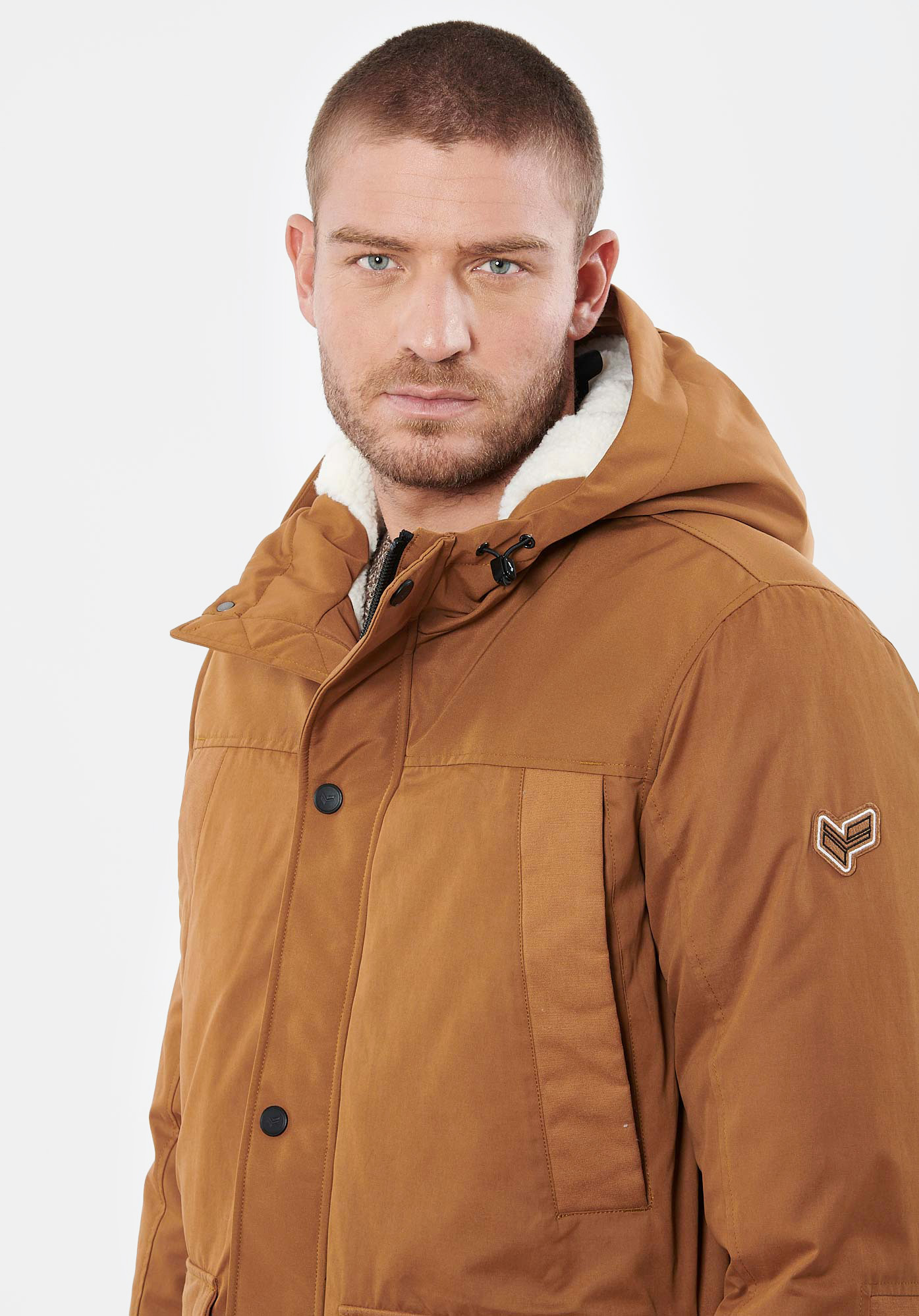 Parka marron Homme Vako Kaporal